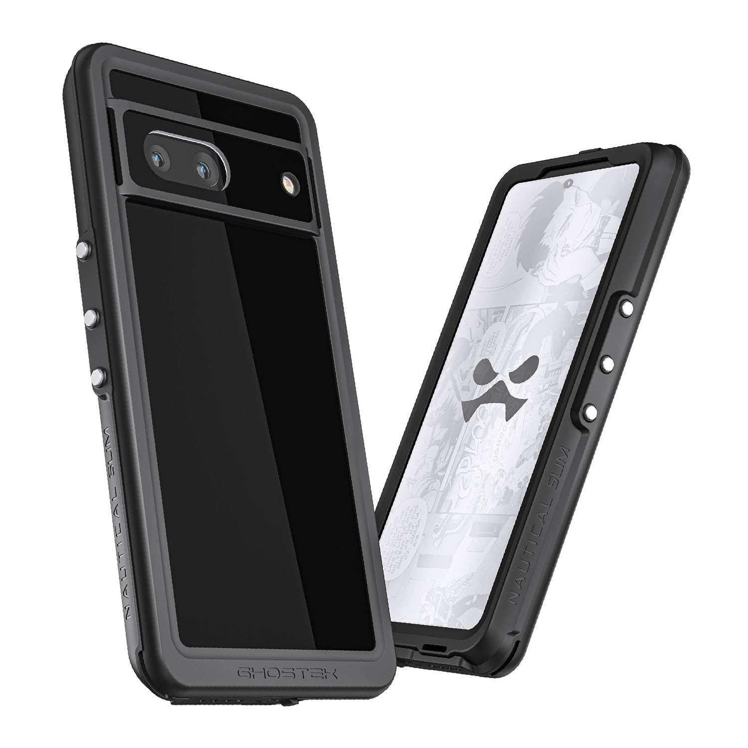 Ghostek Google Pixel 7 Case Nautical Slim Waterproof with Magsafe Black