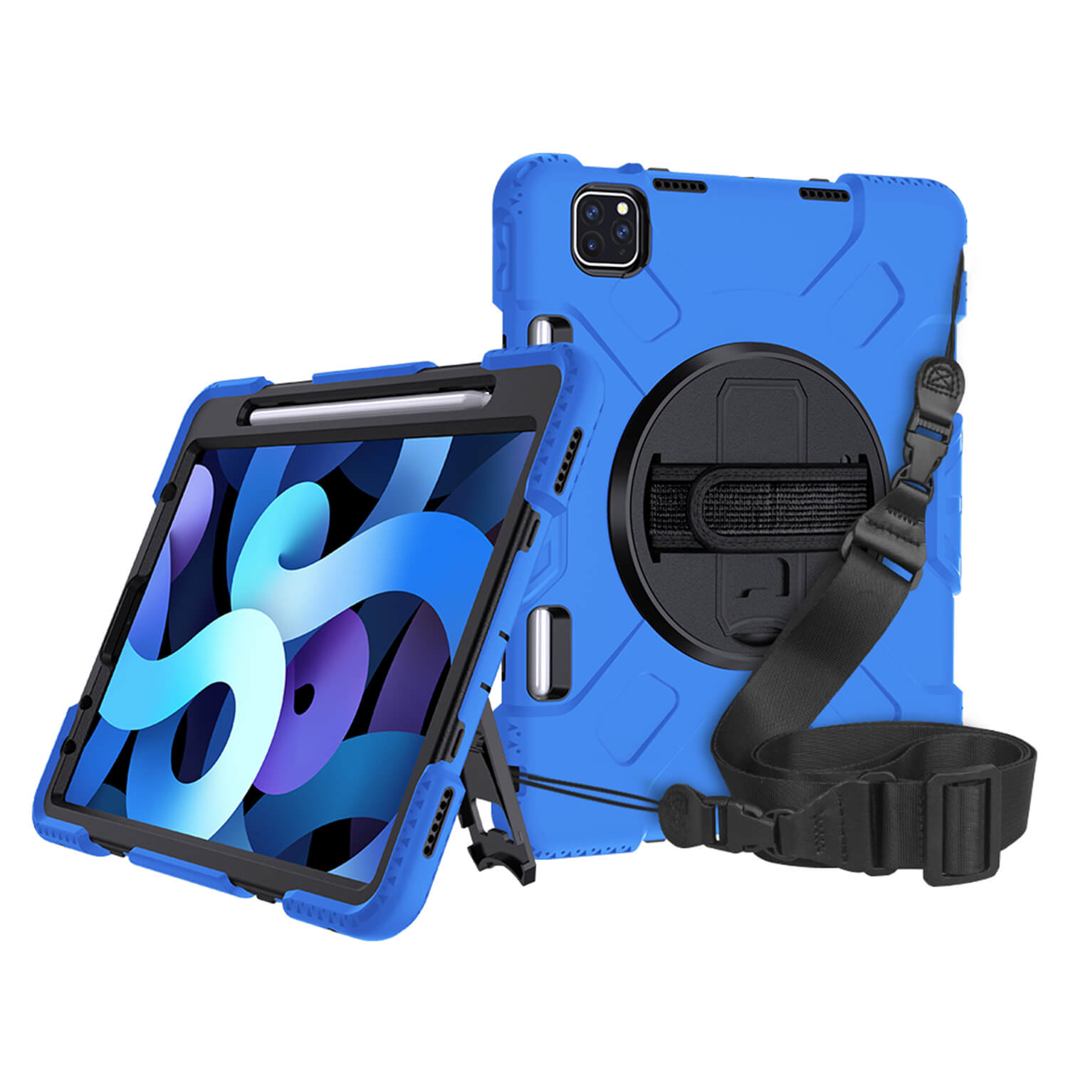 Tough On iPad Air 5 / Air 4 10.9" Case Rugged Protection Blue