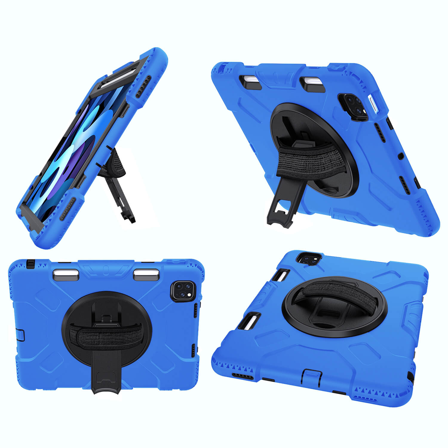 Tough On iPad Air 5 / Air 4 10.9" Case Rugged Protection Blue