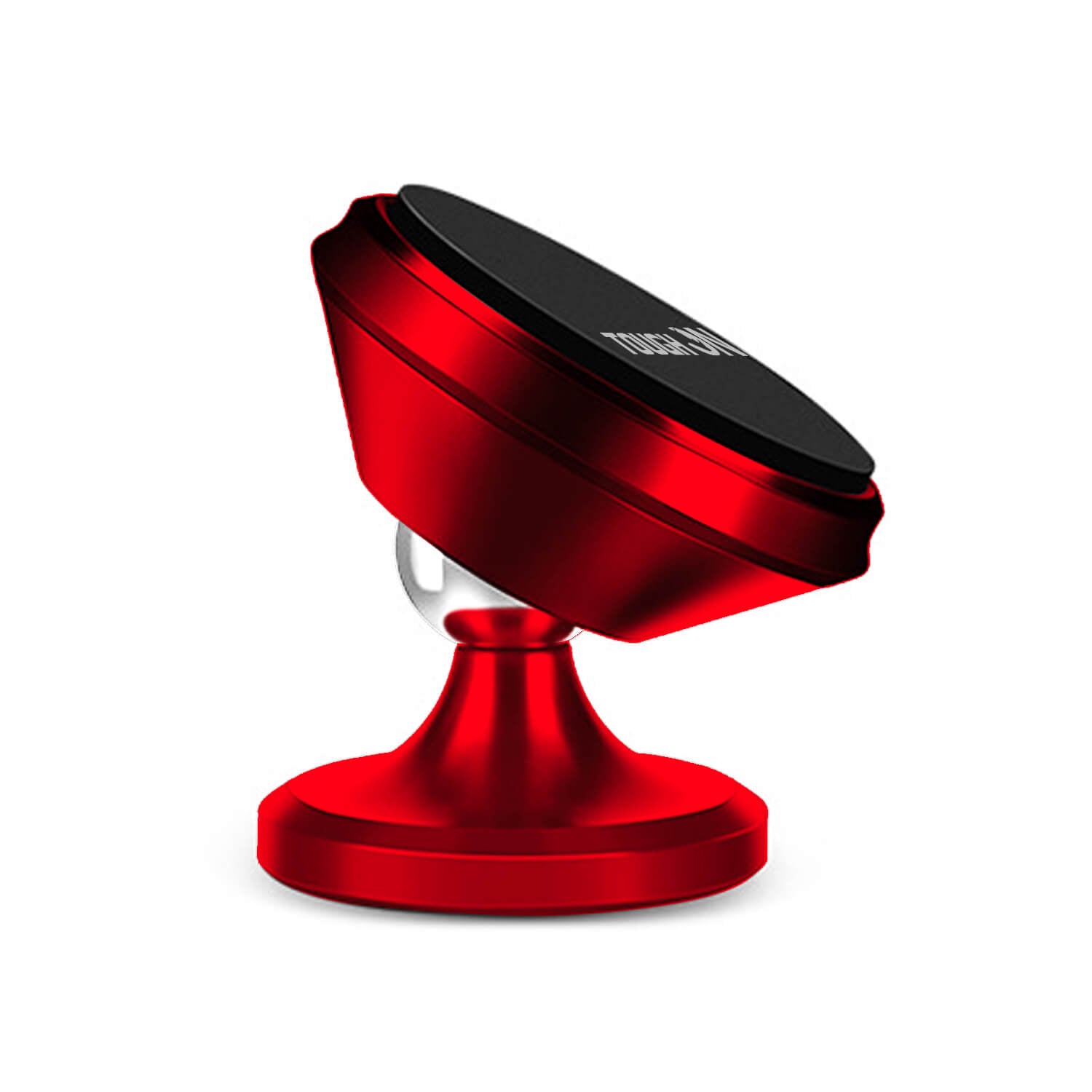 Tough On Power Magnetic Car Mount Dashboard Red