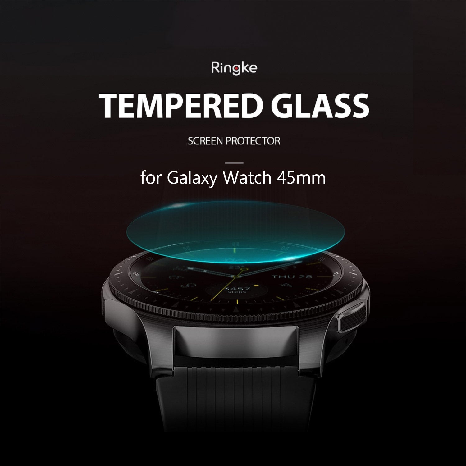 Ringke Galaxy Watch 3 45mm Screen Protector Tempered Glass