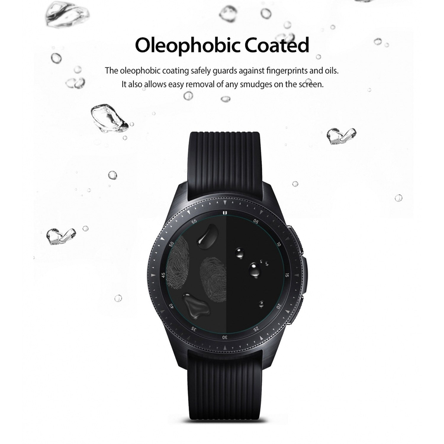 Ringke Galaxy Watch 3 45mm Screen Protector Tempered Glass