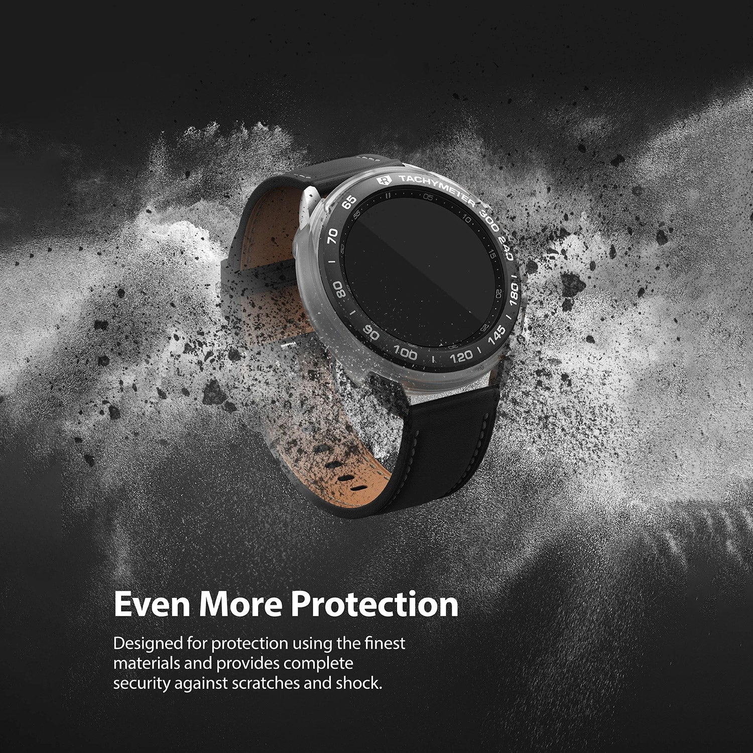 Ringke Galaxy Watch 3 41mm Styling 10 Air Sports Matte Clear Case+ Bezel Combo Pack