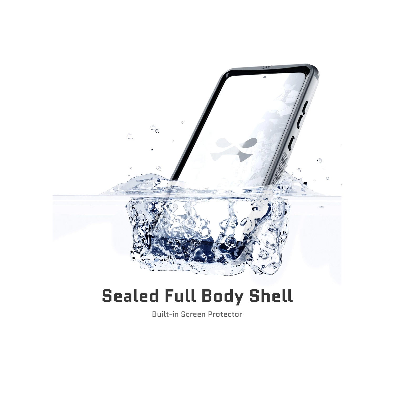 Ghostek Samsung Galaxy S21 Ultra 5G Case Nautical 3 Extreme Waterproof Clear