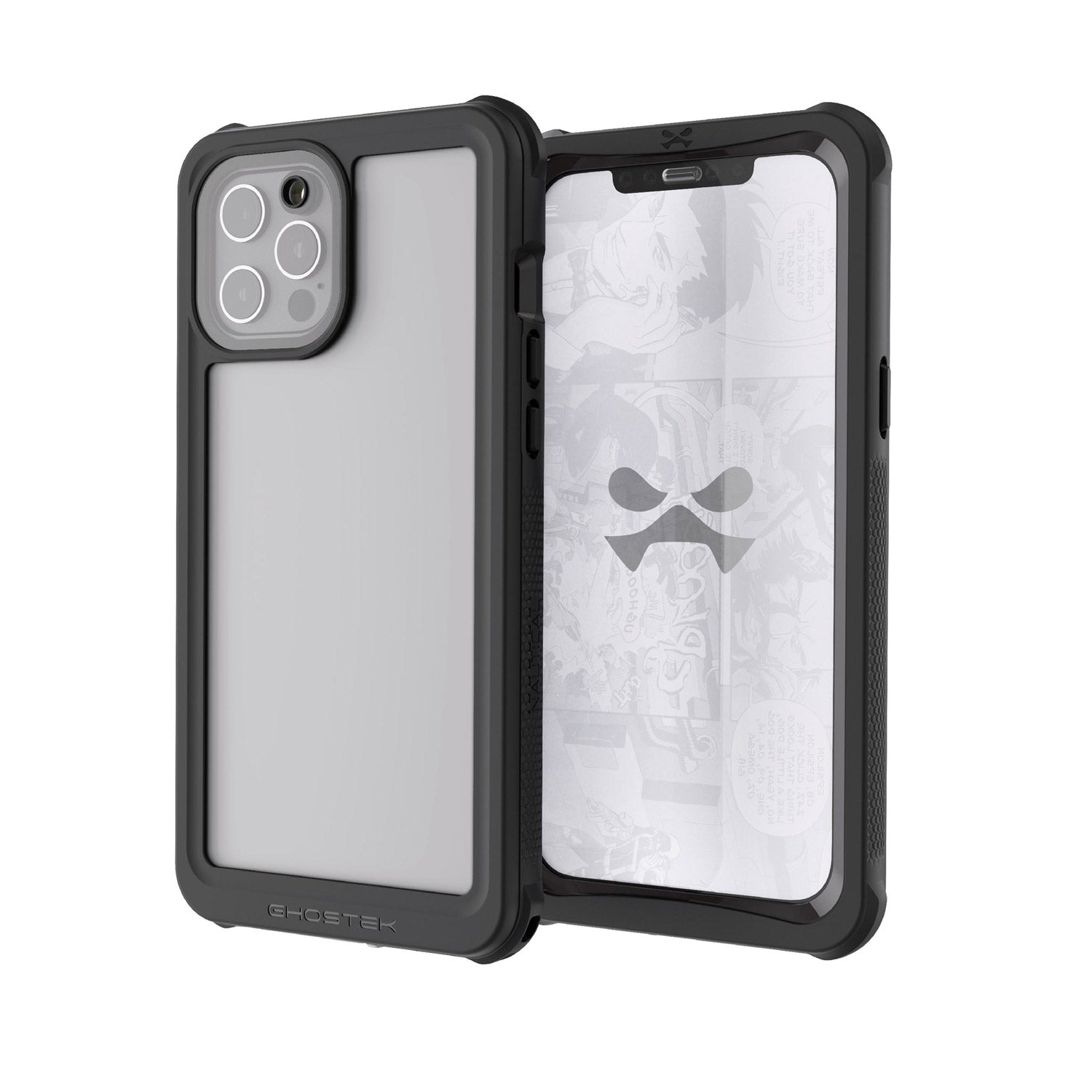 Ghostek iPhone 12 Pro Max Case Nautical 3 Extreme Waterproof Clear