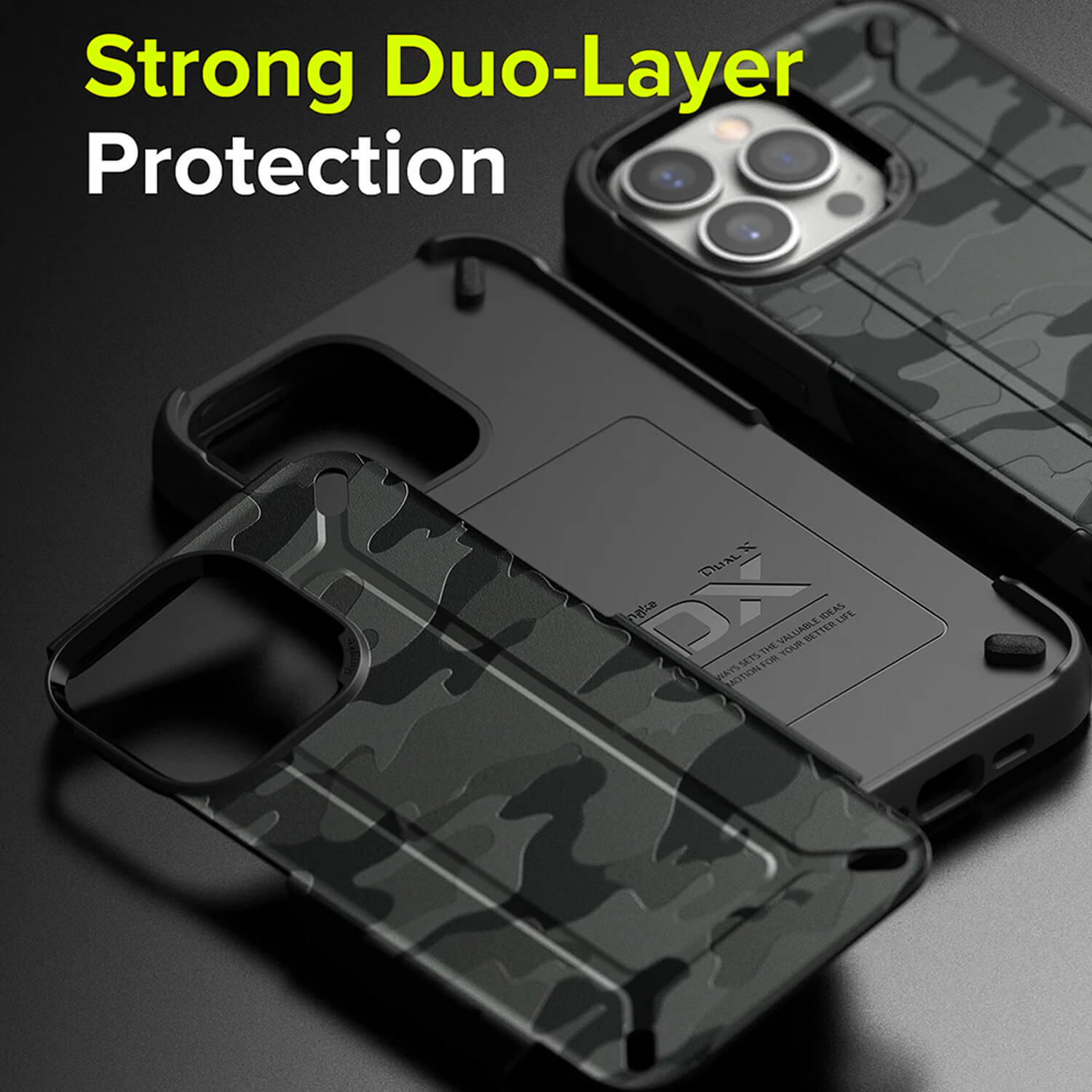 Ringke iPhone 13 Pro Max Case DX Gunmetal