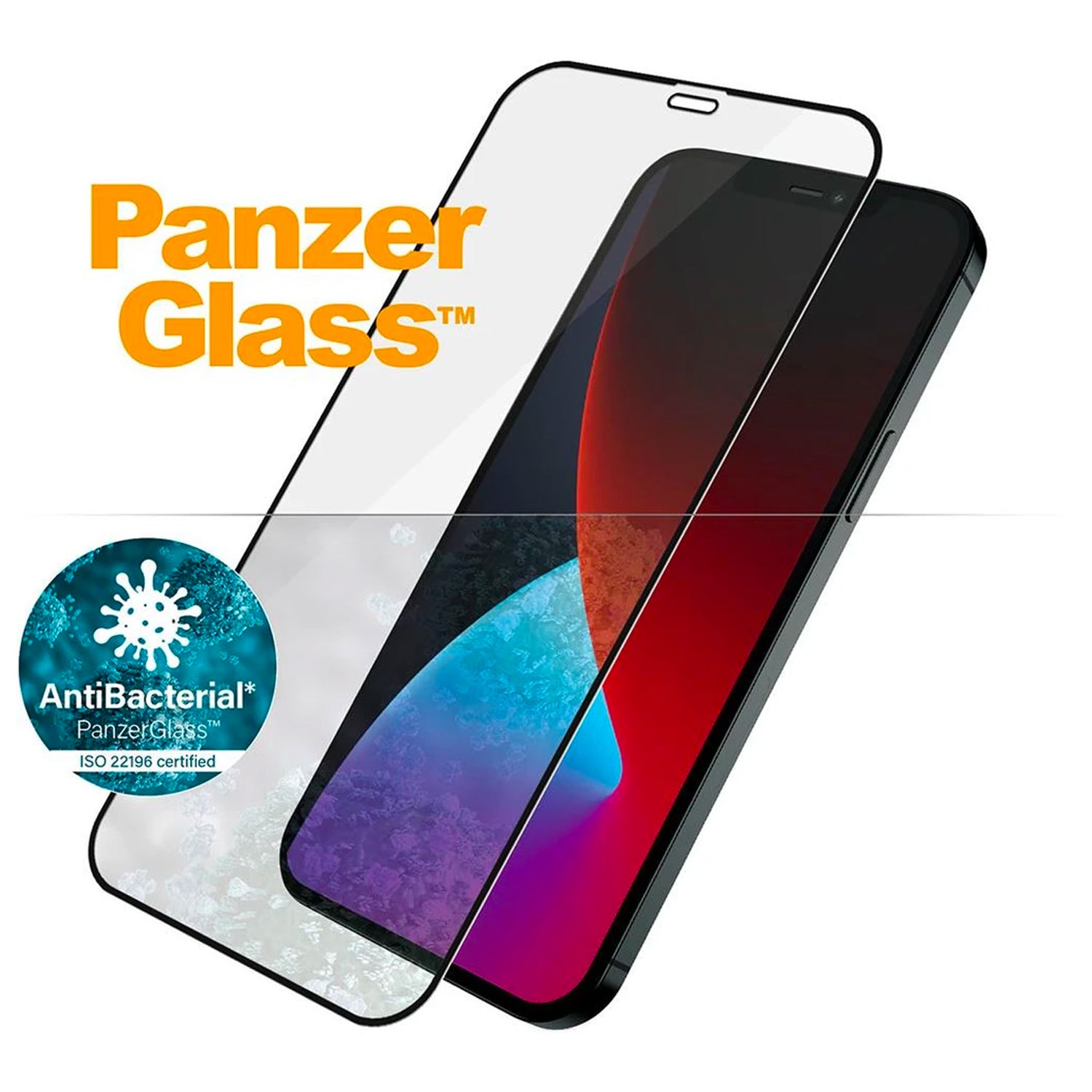 PanzerGlass™ iPhone 12 PRO MAX Edge to Edge Screen Protector Glass