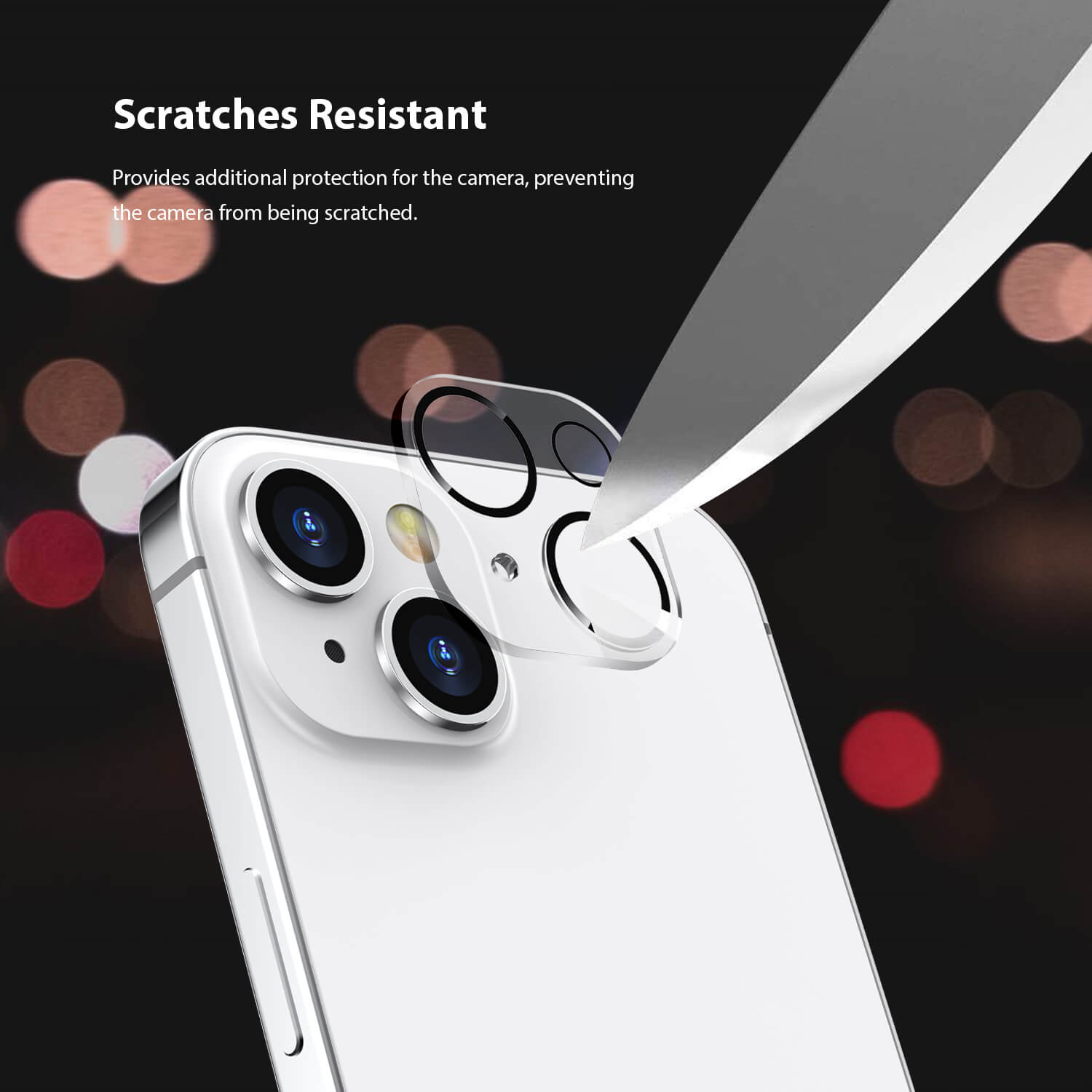 Tough On iPhone 13 Rear Camera Protector Tempered Glass