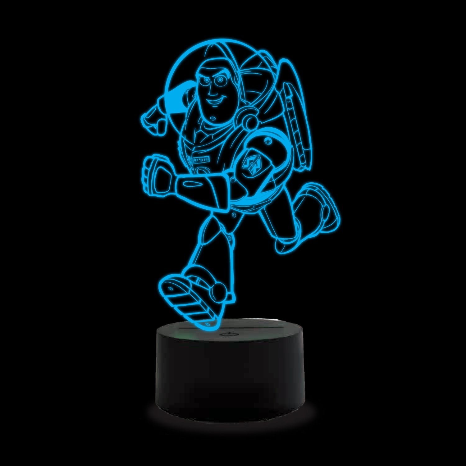 Disney 3D RGB App Controlled USB LED Night Light Buzz Light Year#1