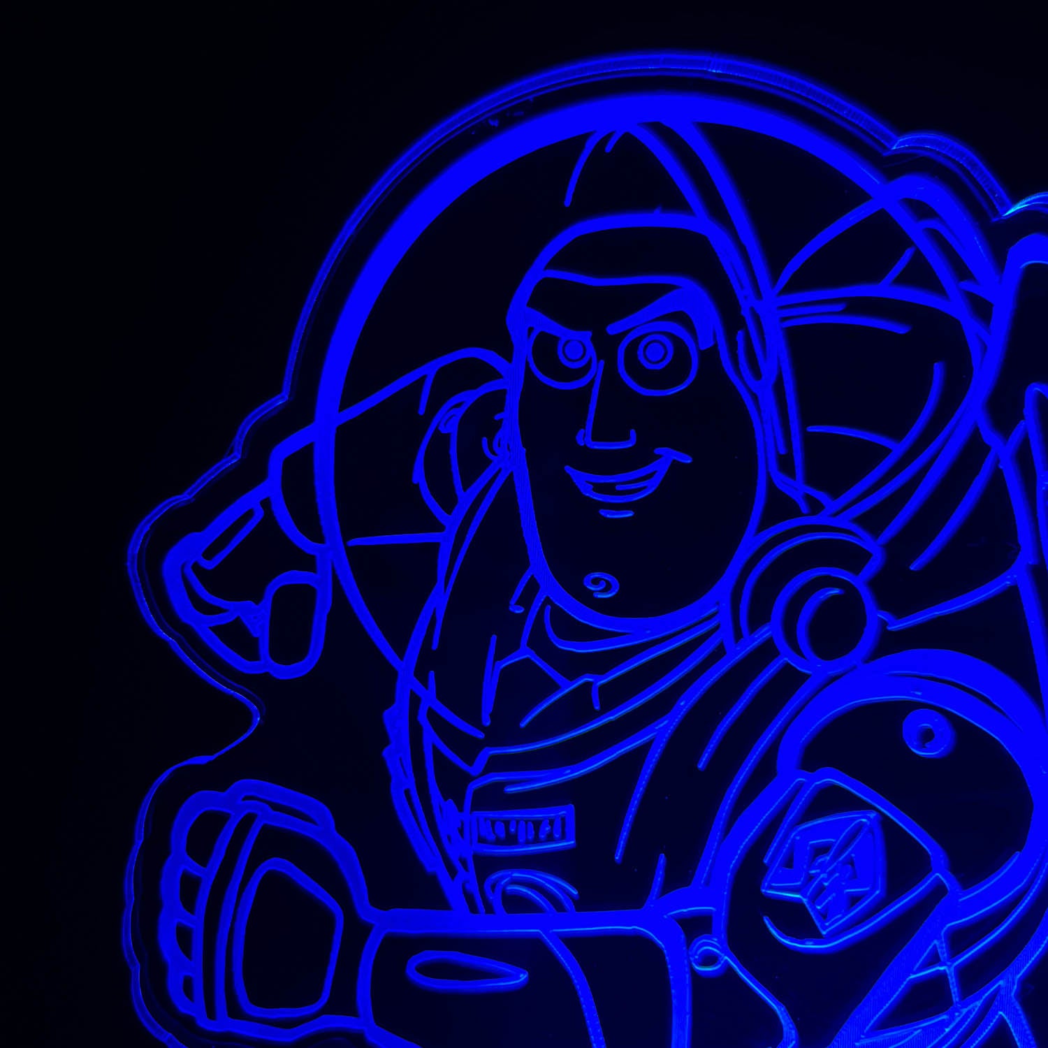Disney 3D RGB App Controlled USB LED Night Light Buzz Light Year#1