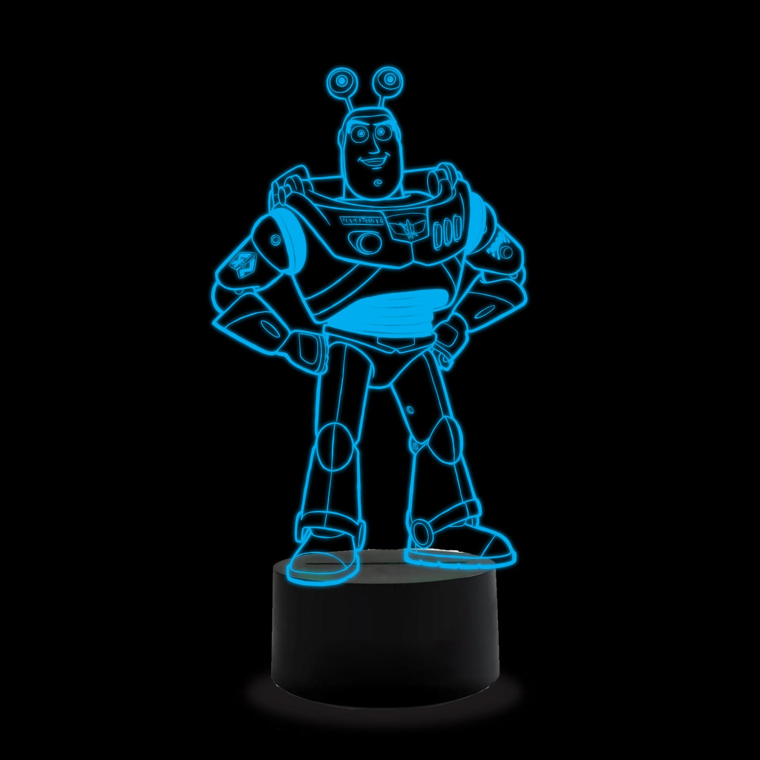 Disney 3D RGB App Controlled USB LED Night Light Buzz Light Year#2