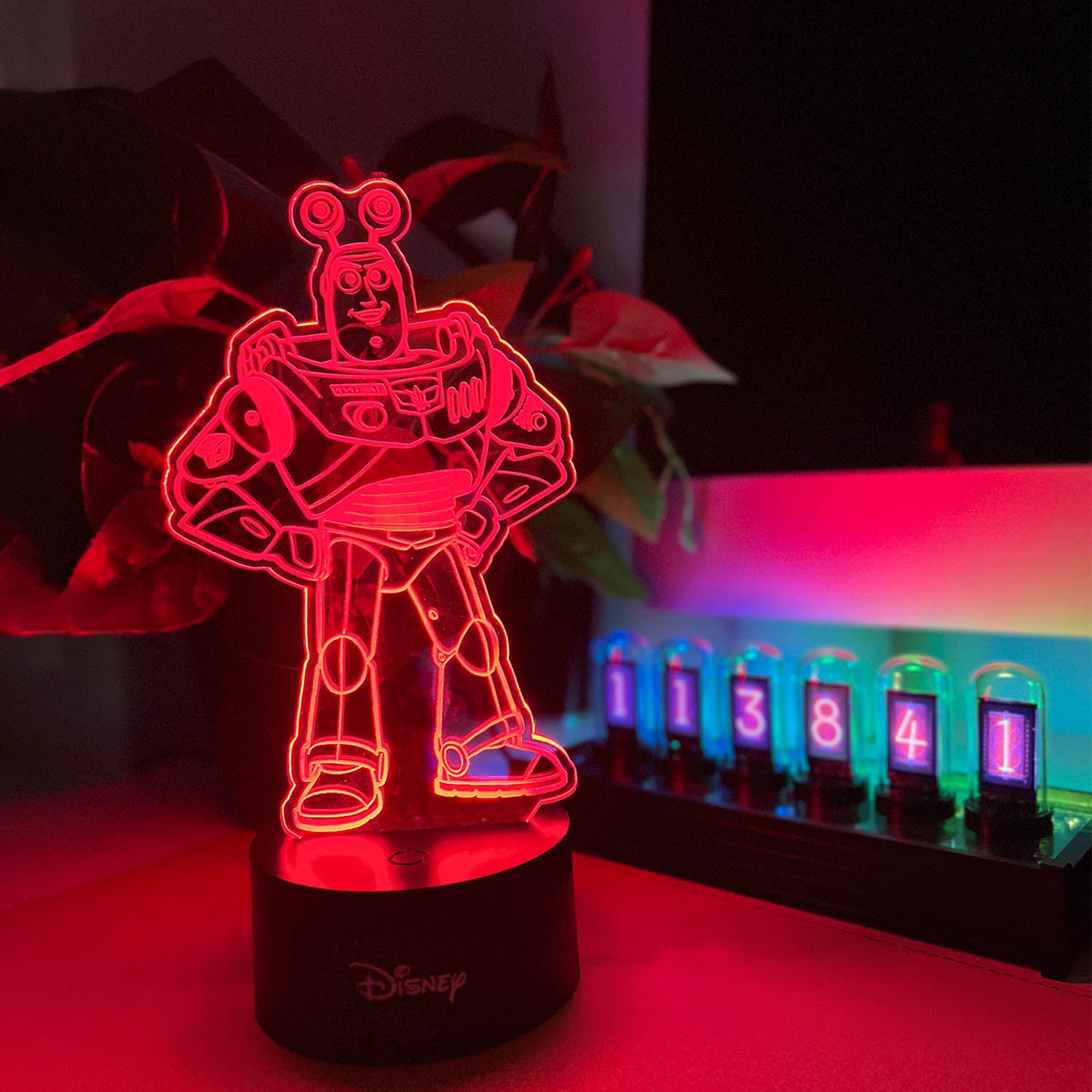 Disney 3D RGB App Controlled USB LED Night Light Buzz Light Year#2