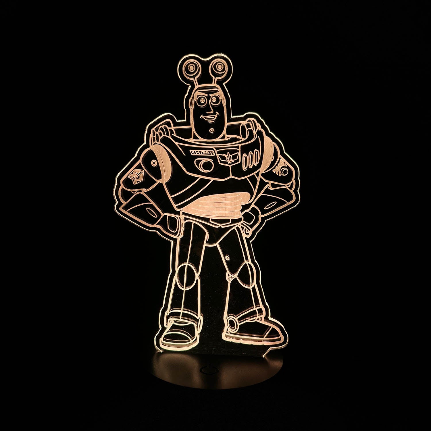 Disney 3D RGB App Controlled USB LED Night Light Buzz Light Year#2
