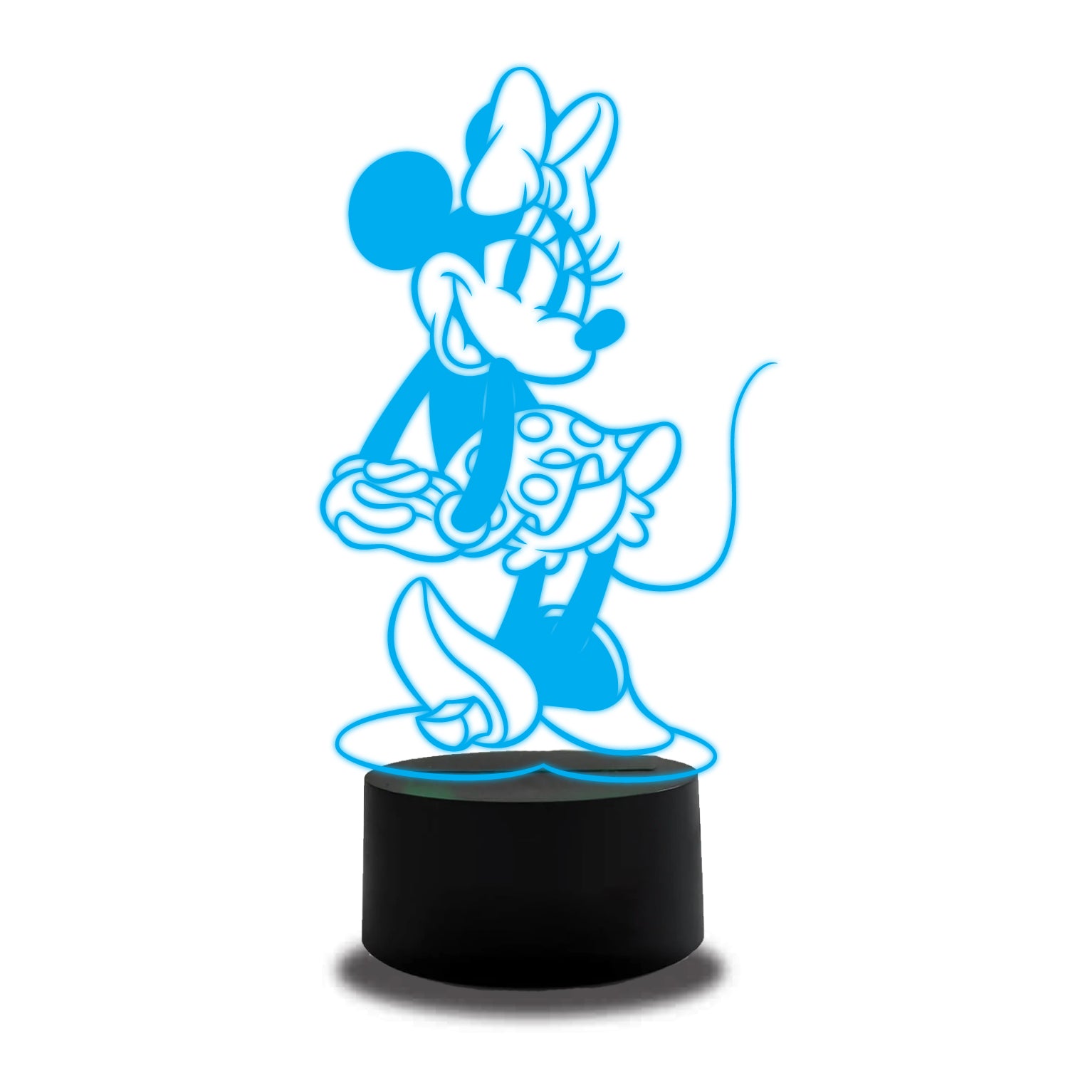 Disney 3D RGB App Controlled USB LED Night Light Minnie