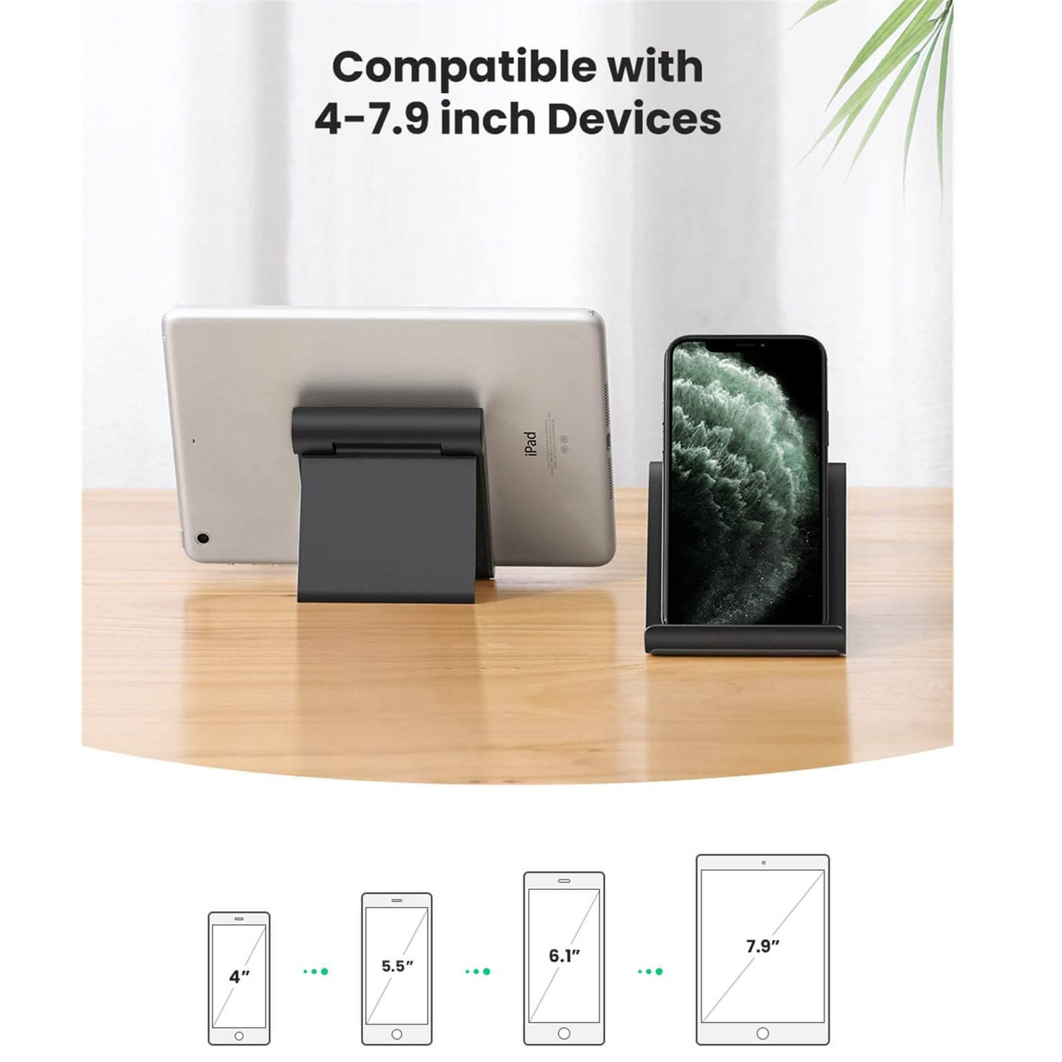Foldable Desktop Mobile Phone and Tablet Holder Stand