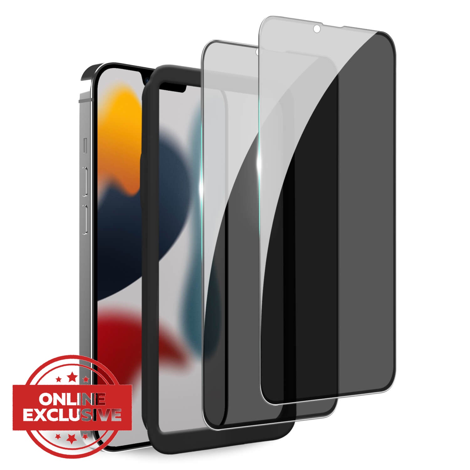 iPhone 13 Mini Privacy Glass Screen Protector 2 Pack