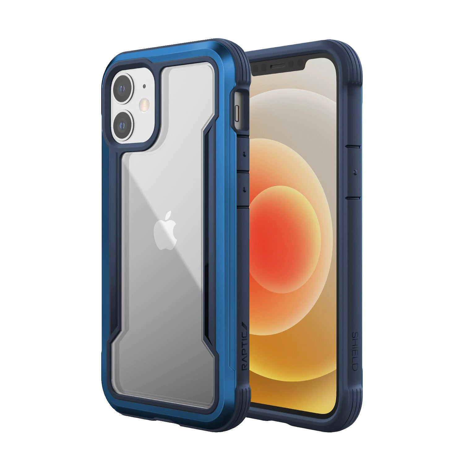X-doria iPhone 12 mini Case Raptic Shield Blue