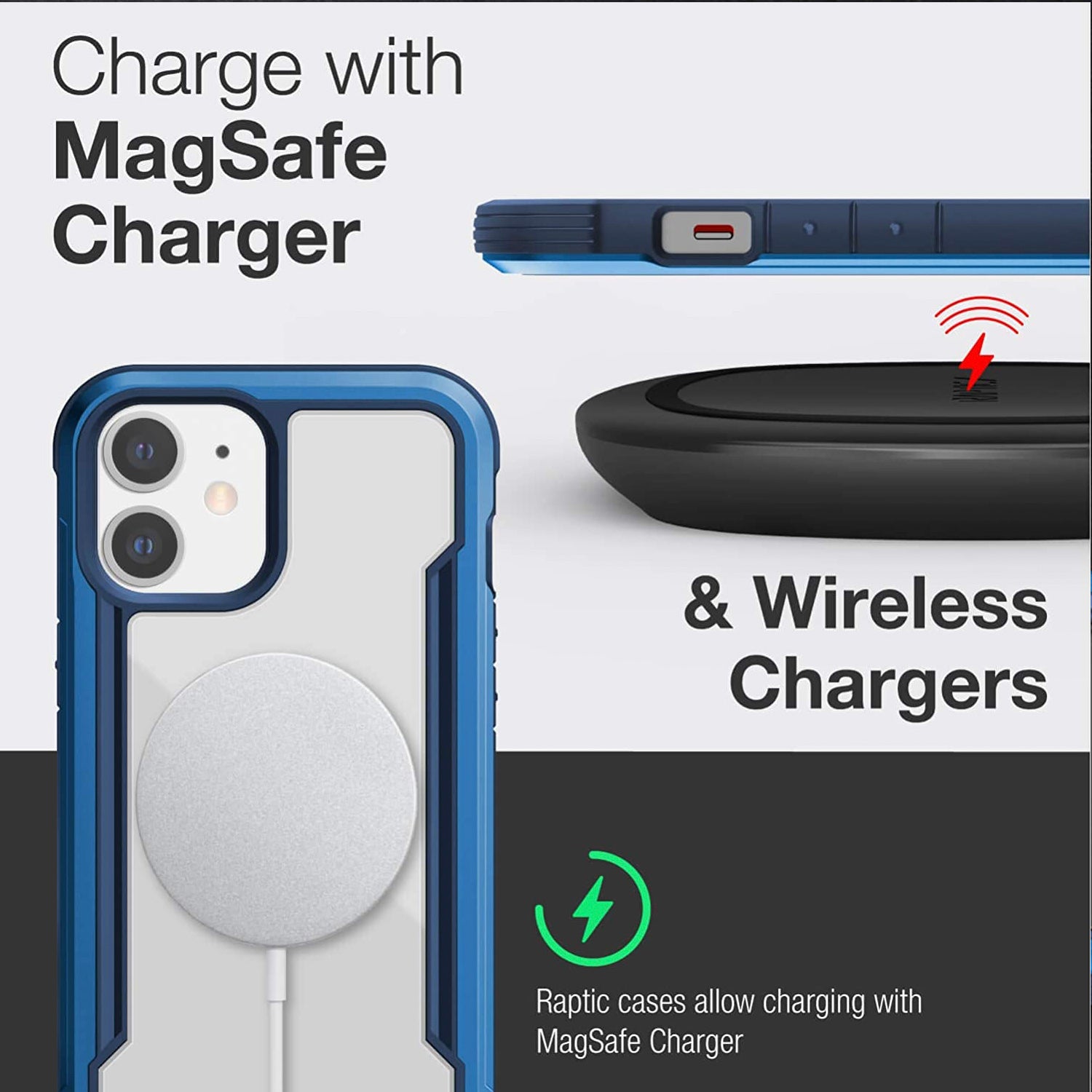 Raptic iPhone 12 mini Case Shield Blue