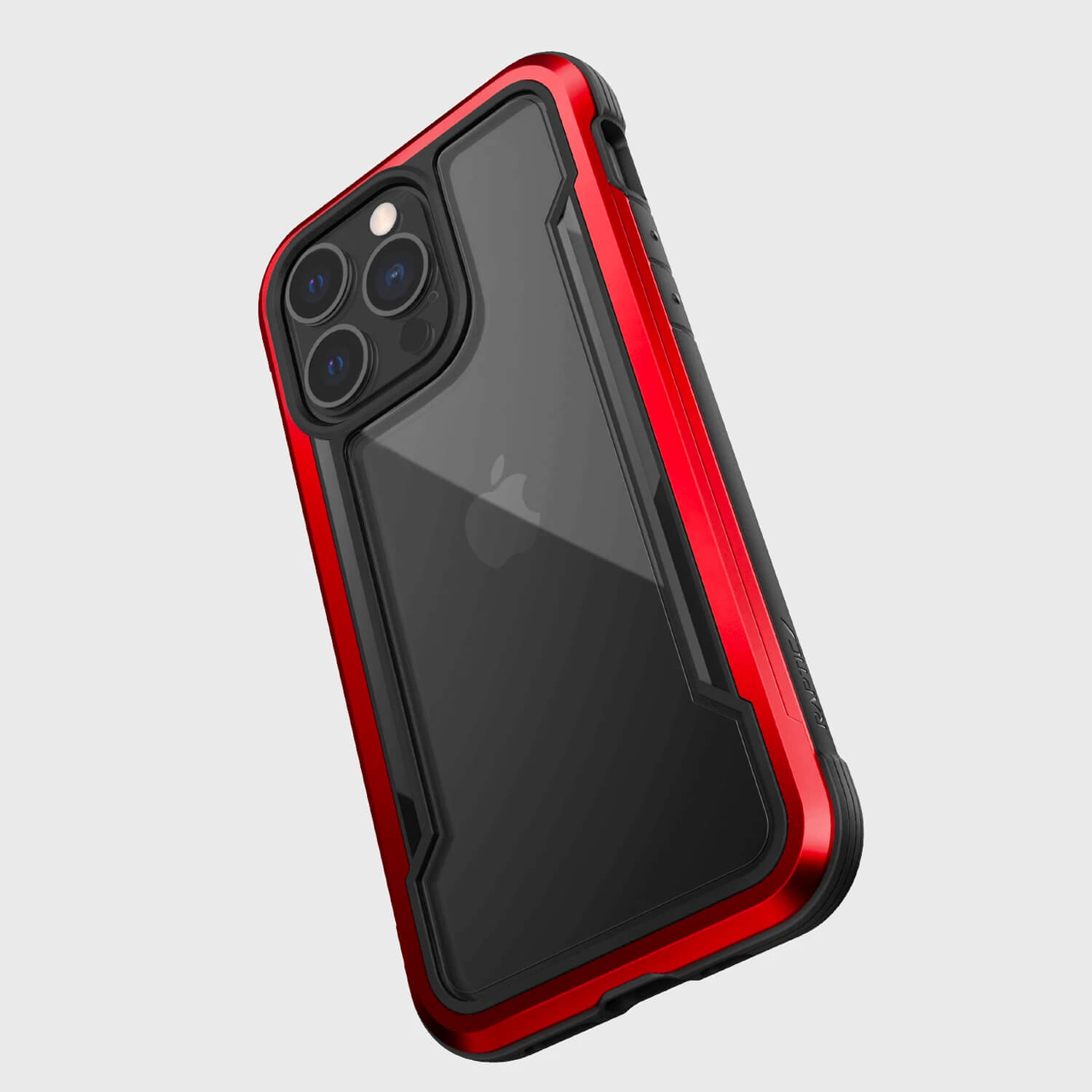 Raptic iPhone 13 Pro Max Case Shield Pro AntiMicrobial Red