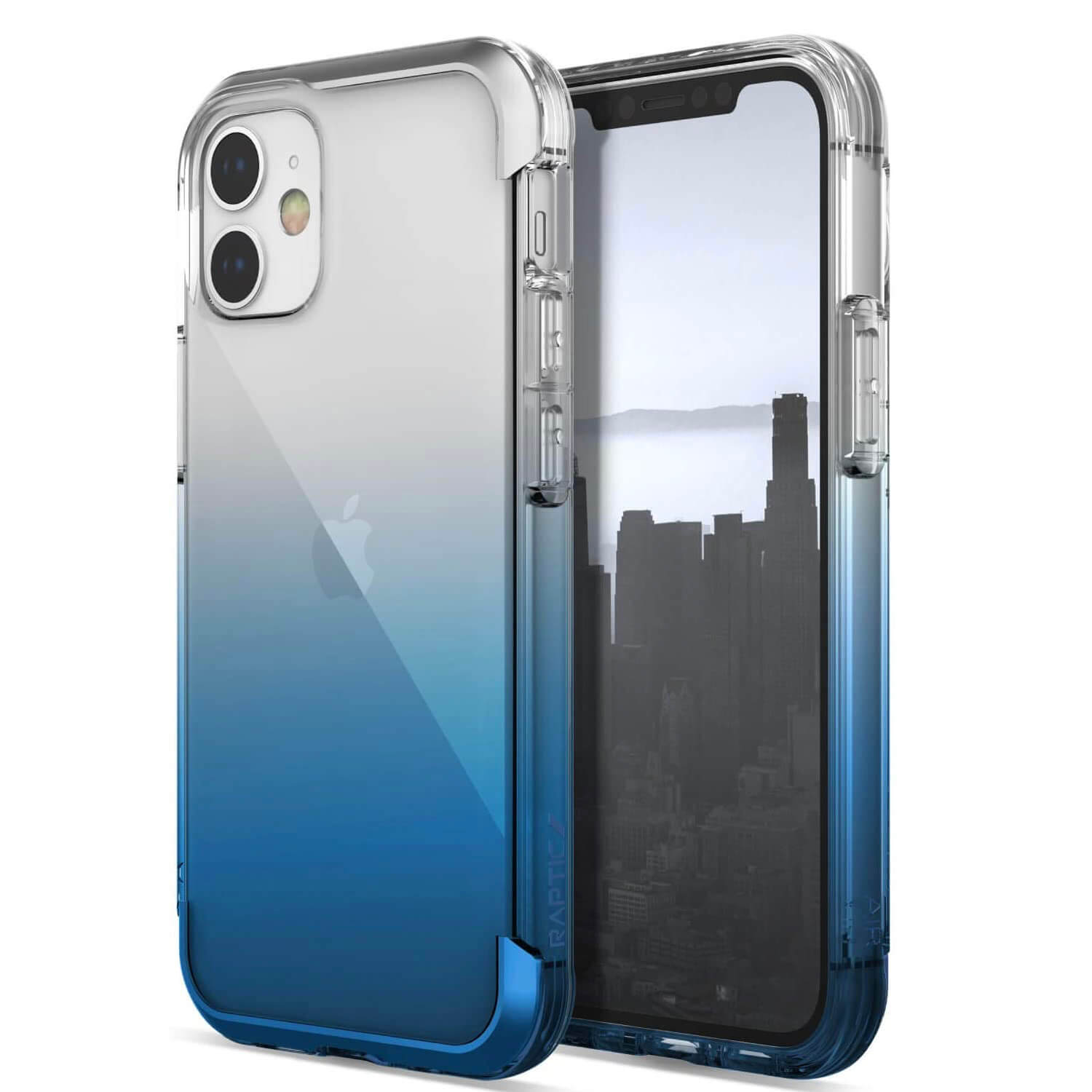 X-doria iPhone 12 Pro Max Case Raptic Air Blue Gradient