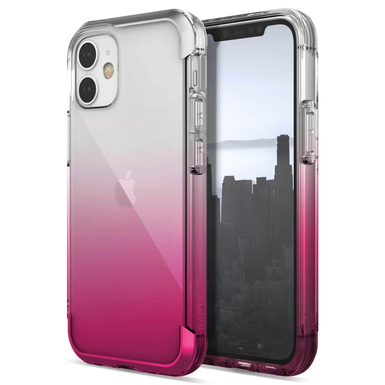 X-doria iPhone 12 mini Case Raptic Air Red Gradient