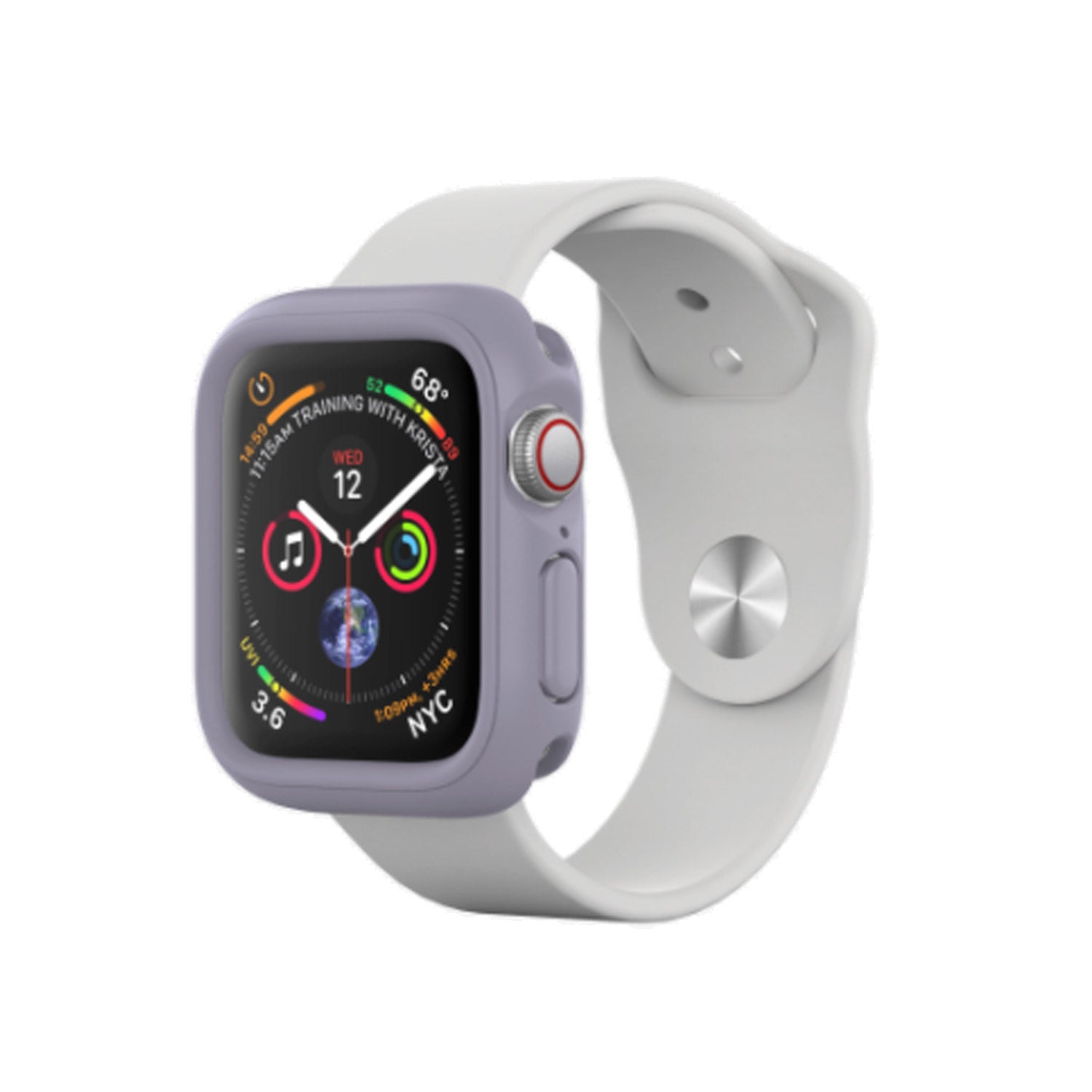 RhinoShield Apple Watch Series 1/2/3 CrashGuard NX Bumper Case 42mm Lavender