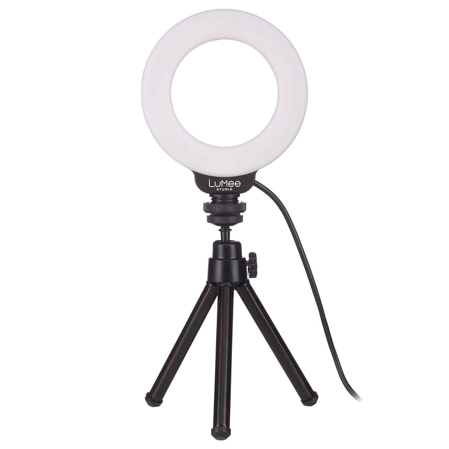 Case-Mate LuMee Studio 4” RGB Ring Light with TriPod Stand Black