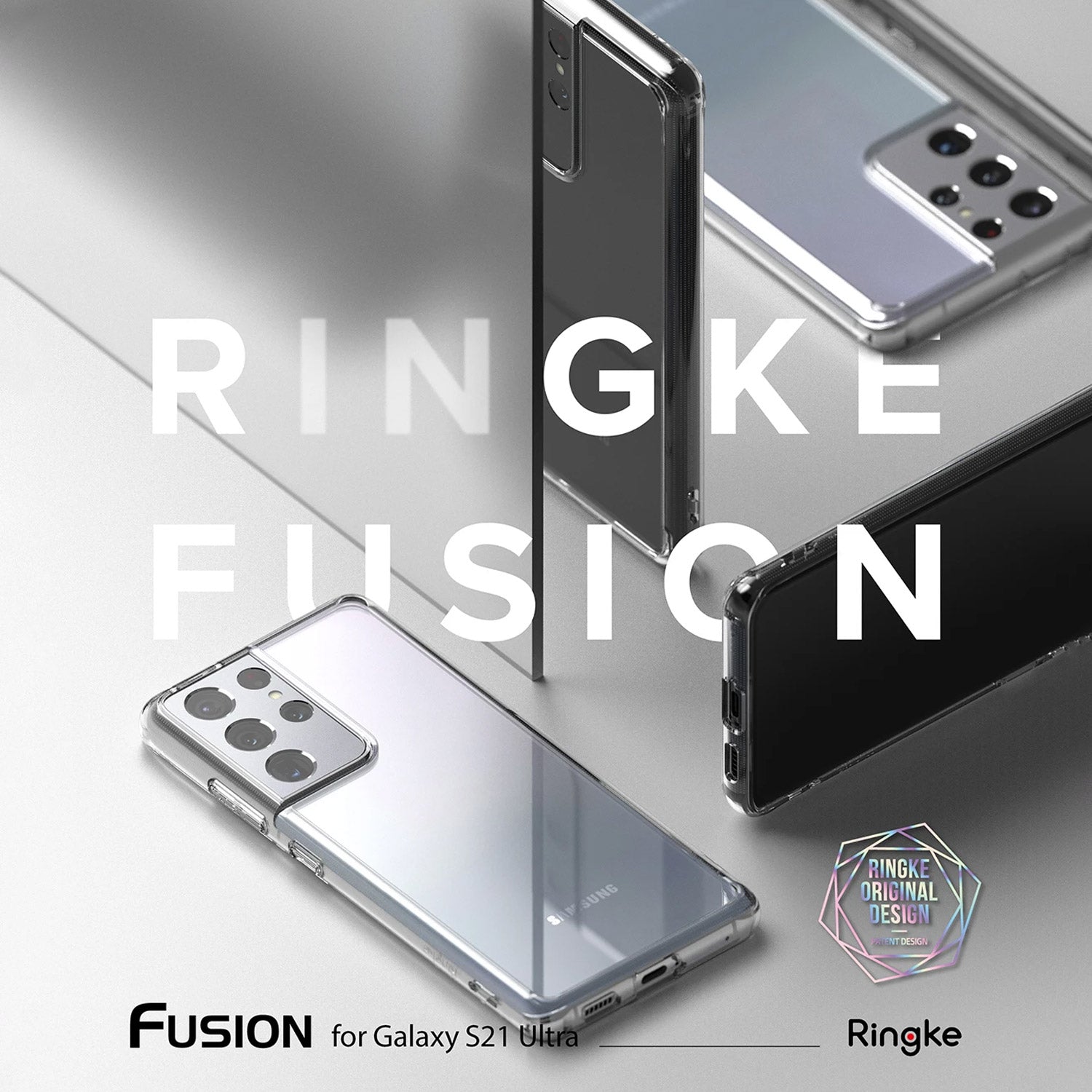 Ringke Samsung Galaxy S21 Ultra 5G Case Fusion Clear