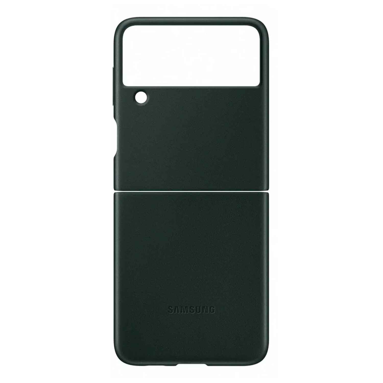 Samsung Galaxy Z Flip 3 5G Leather Cover Green