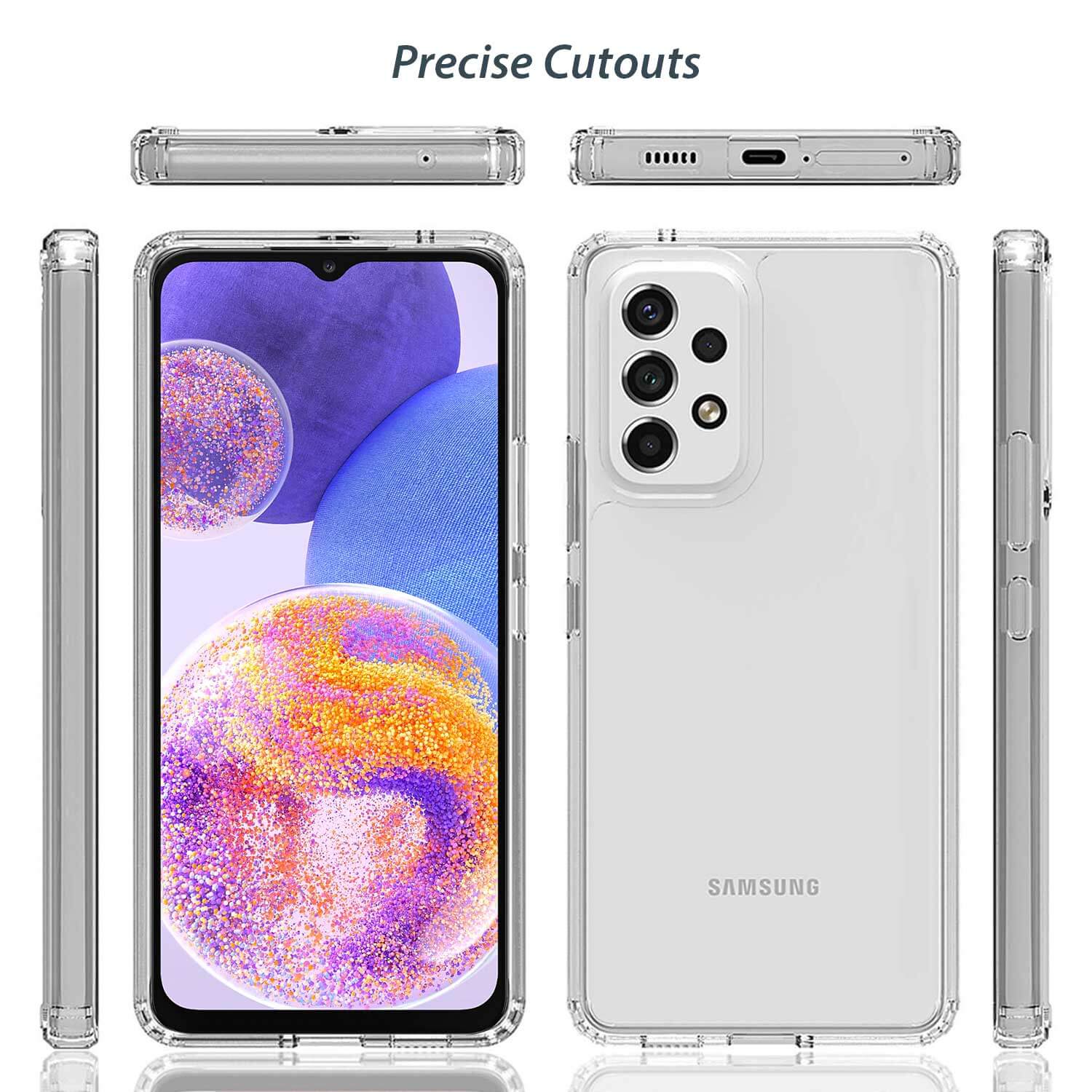 Tough On Samsung Galaxy A23 4G Case Clear Air