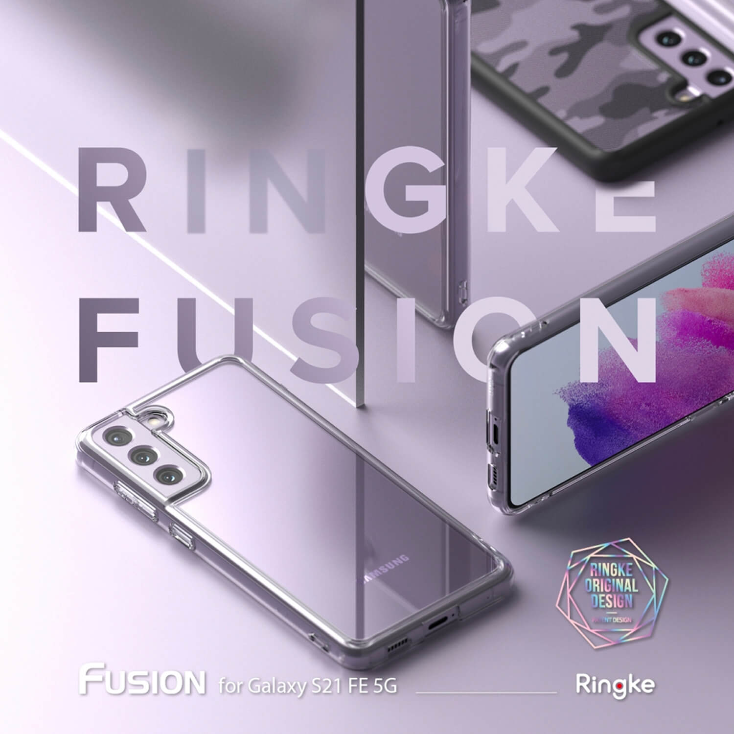 Ringke Samsung Galaxy S21 FE 5G Case Fusion Clear