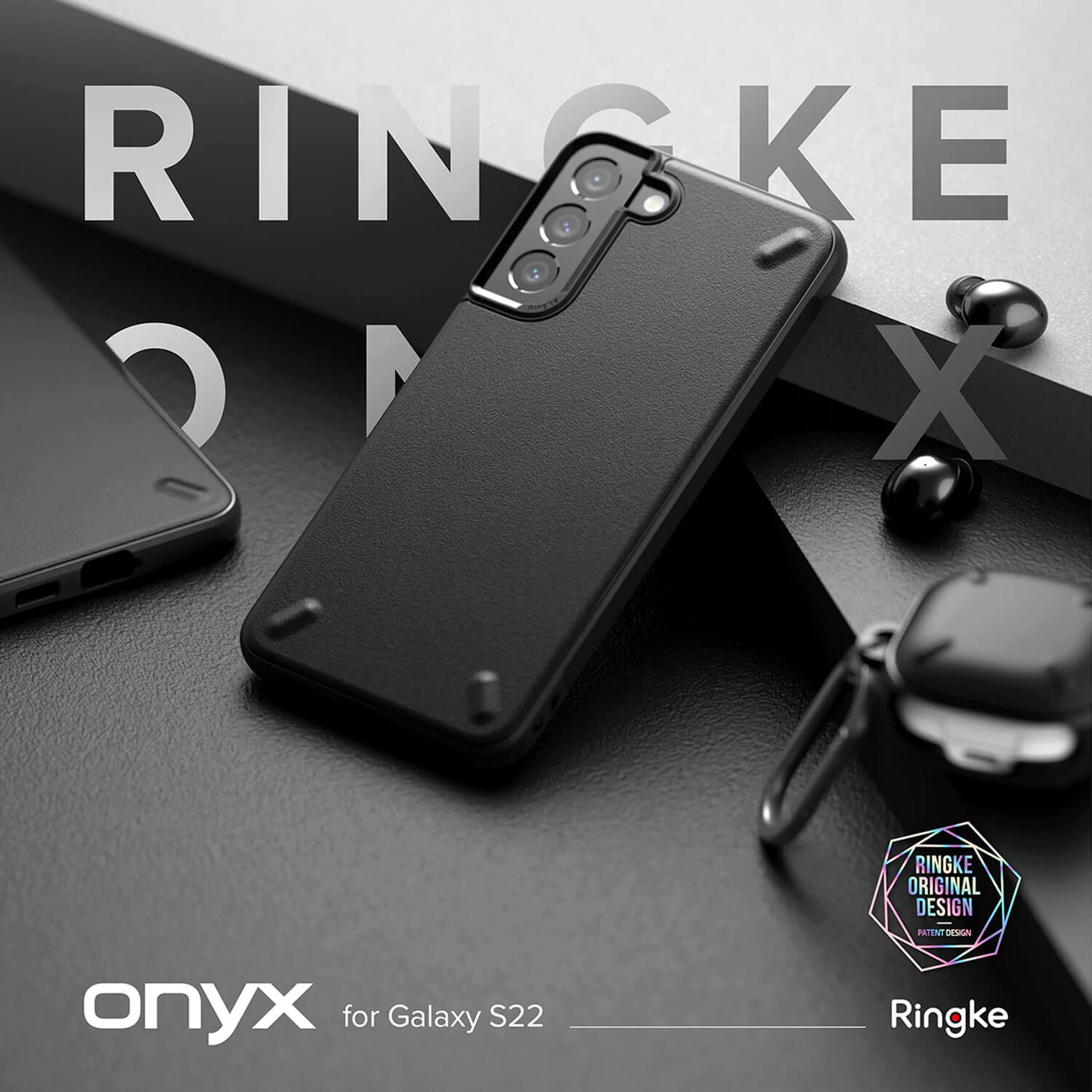 Ringke Samsung Galaxy S22 5G Case Onyx Black