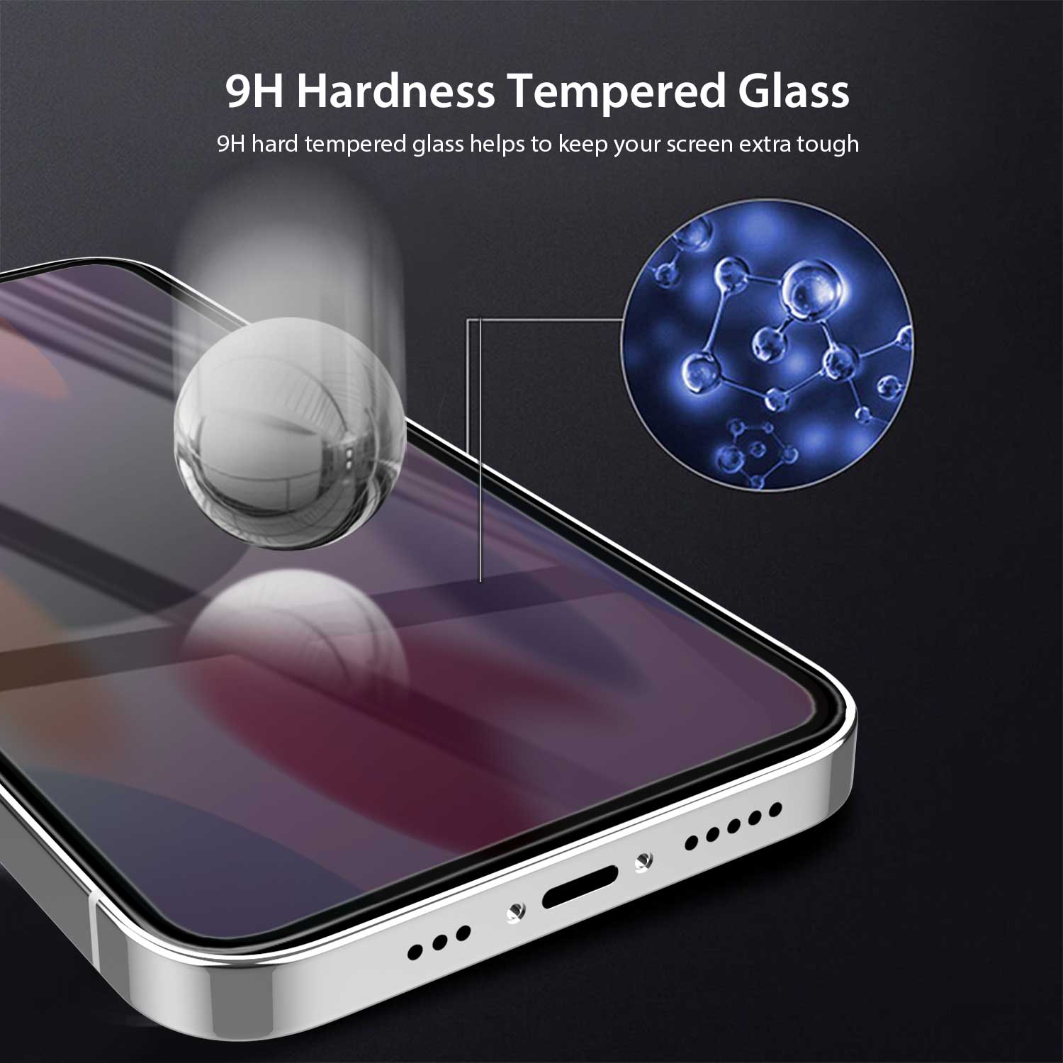 Tough On iPhone 13 Pro Anti Blue Light Screen Protector