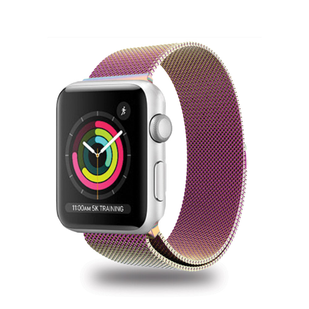 Tough On Apple Watch Band Series Ultra Aluminum Tough Strap Band Iridescent