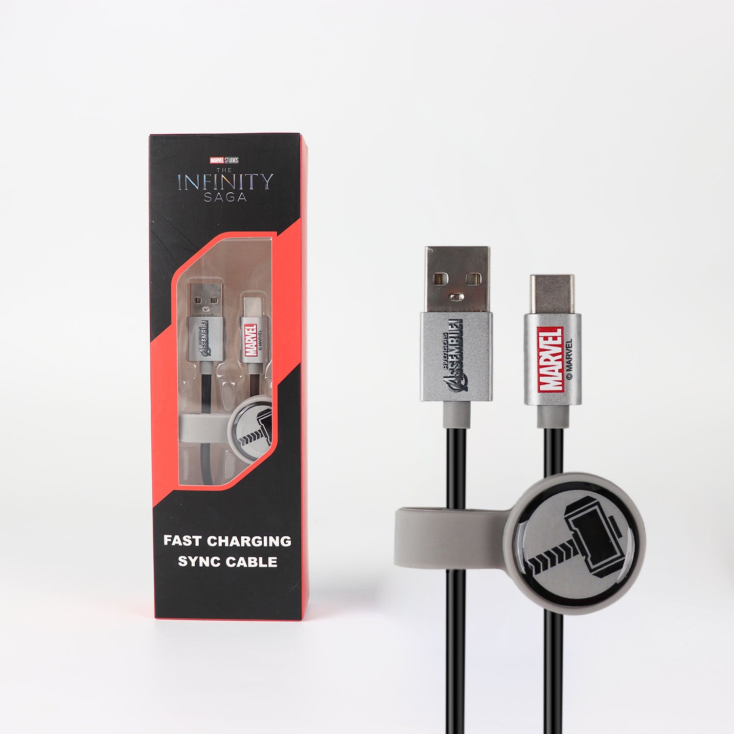 Marvel Thor USB-A to USB-C Fast Charging Cable