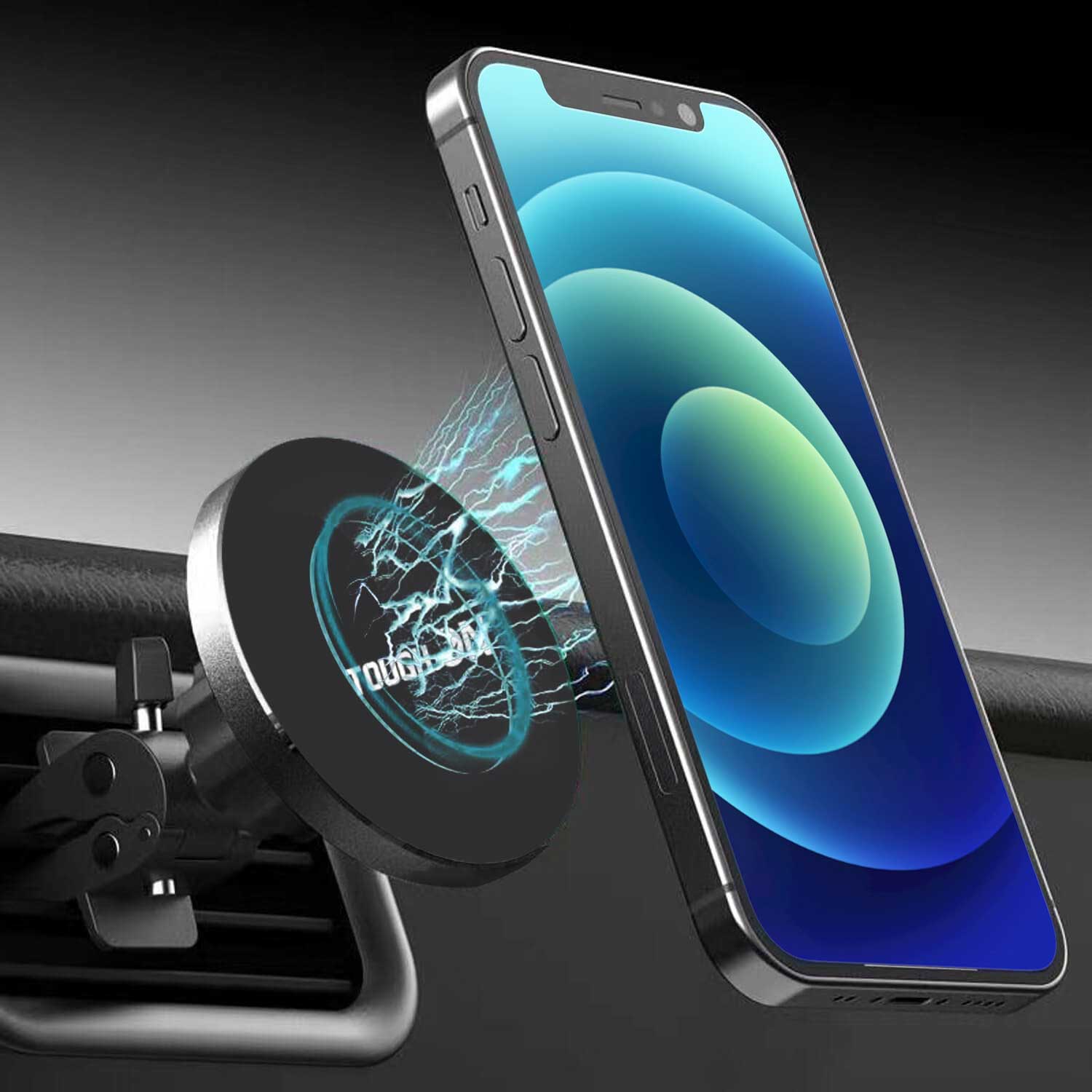 Tough On Power Universal Magnetic Car Mount 2 in 1