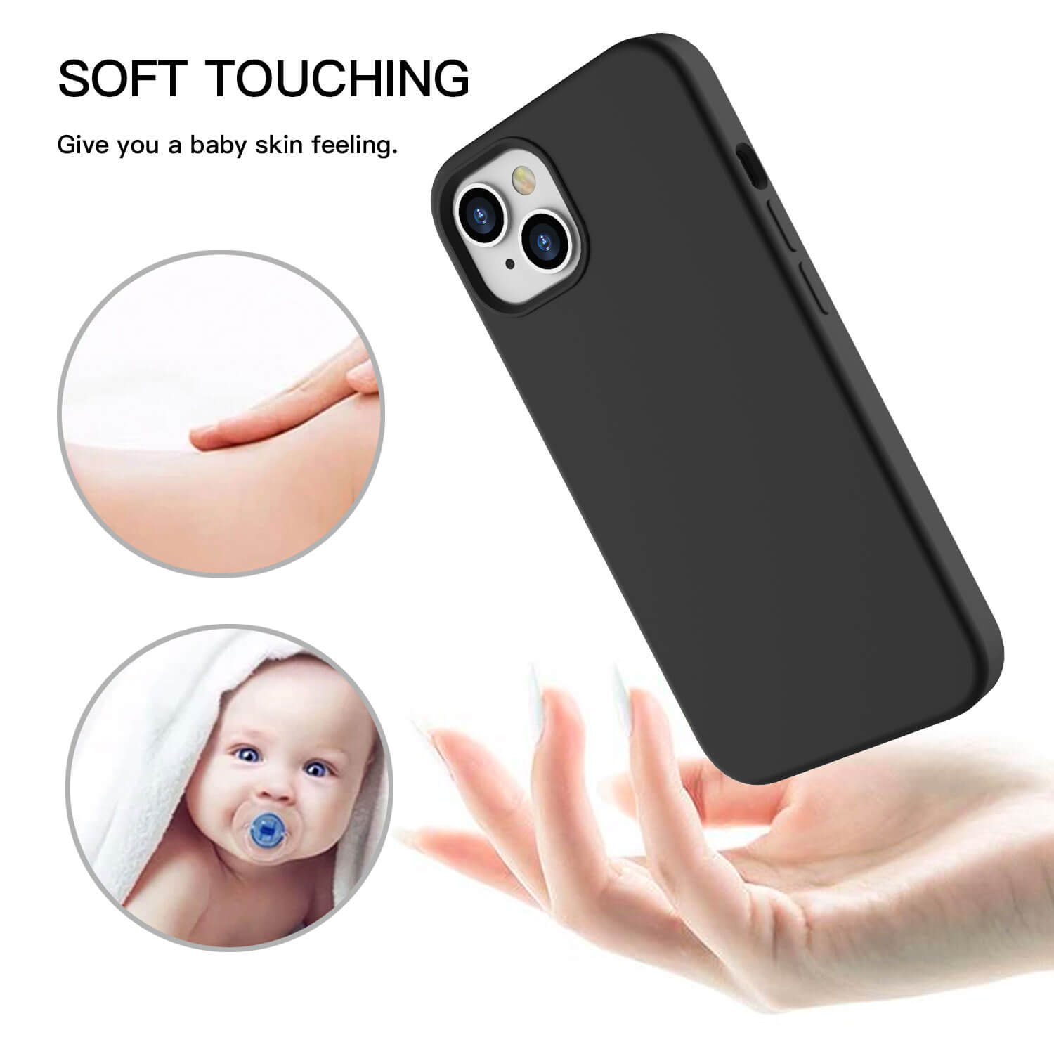 Tough On iPhone 13 Strong Liquid Silicone Case