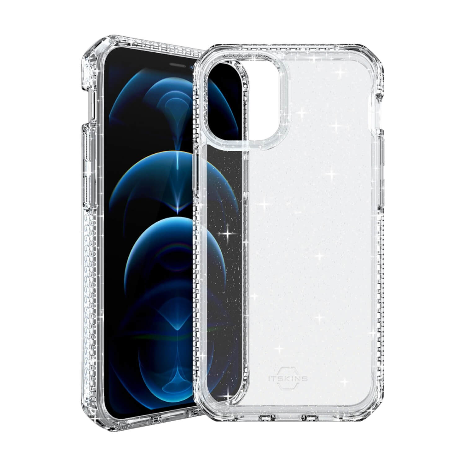 ITSKINS iPhone 12 Pro Max Case Hybrid Spark Transparent