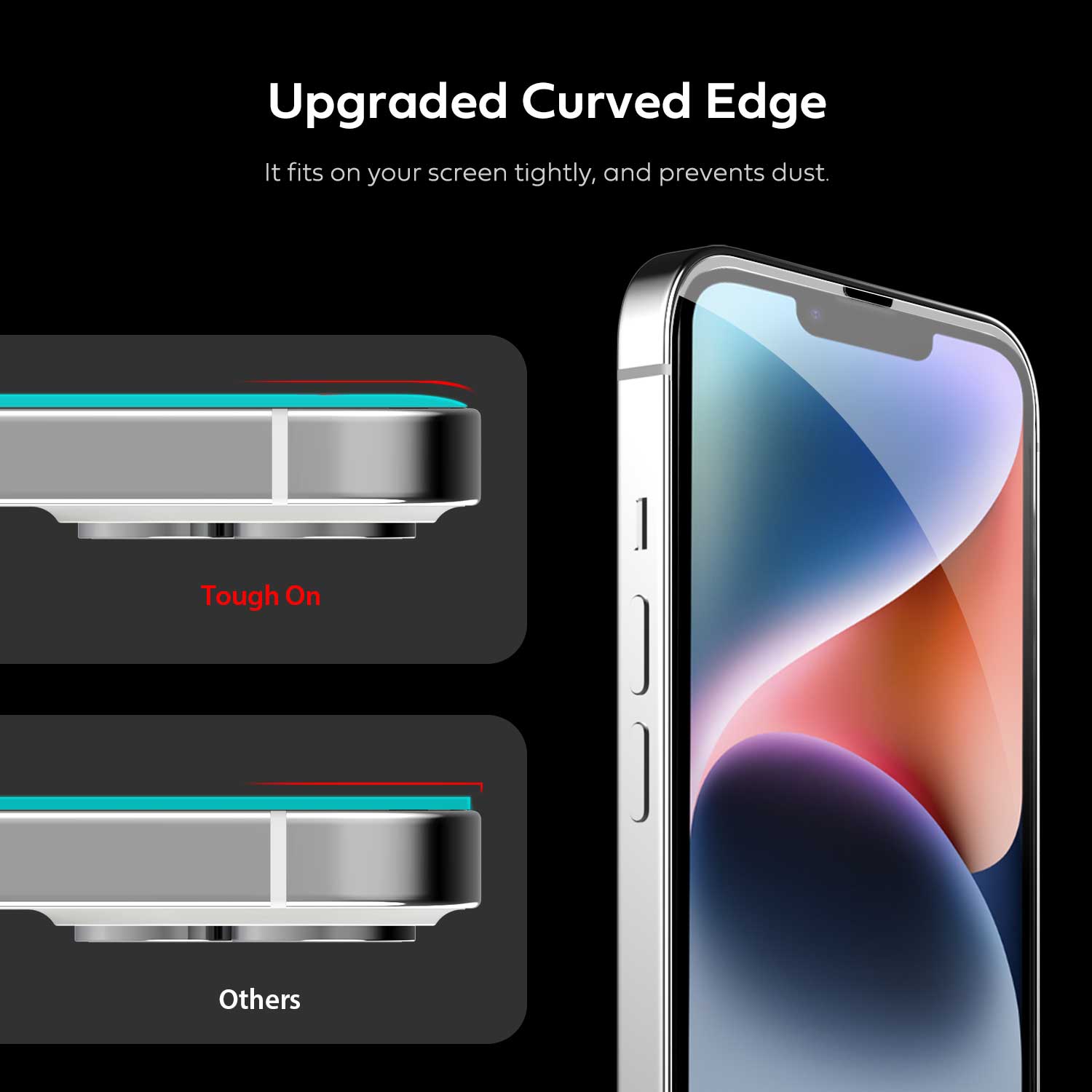 iPhone 16e / 14 Full Tempered Glass Screen Protector 2 Pack