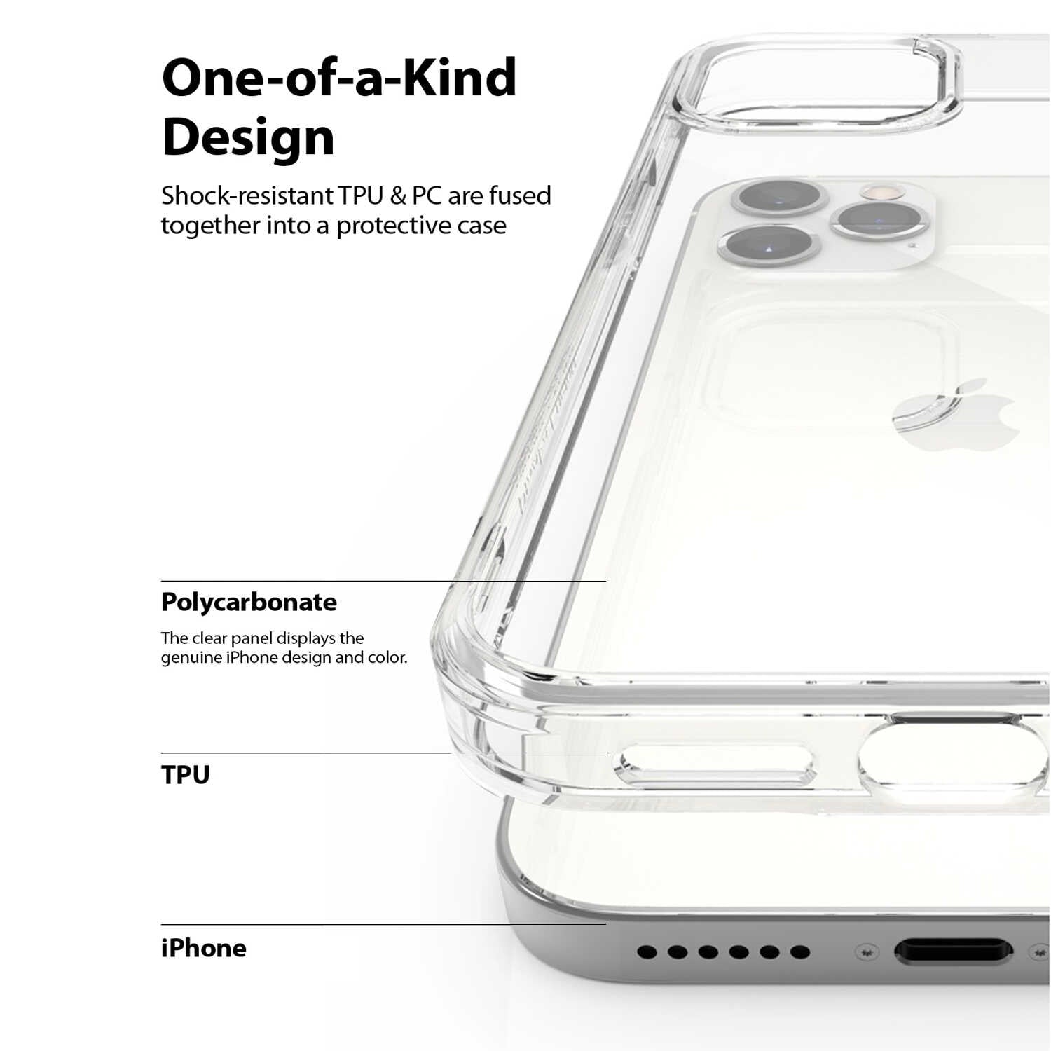Ringke iPhone 12 Pro Max Case Fusion Clear