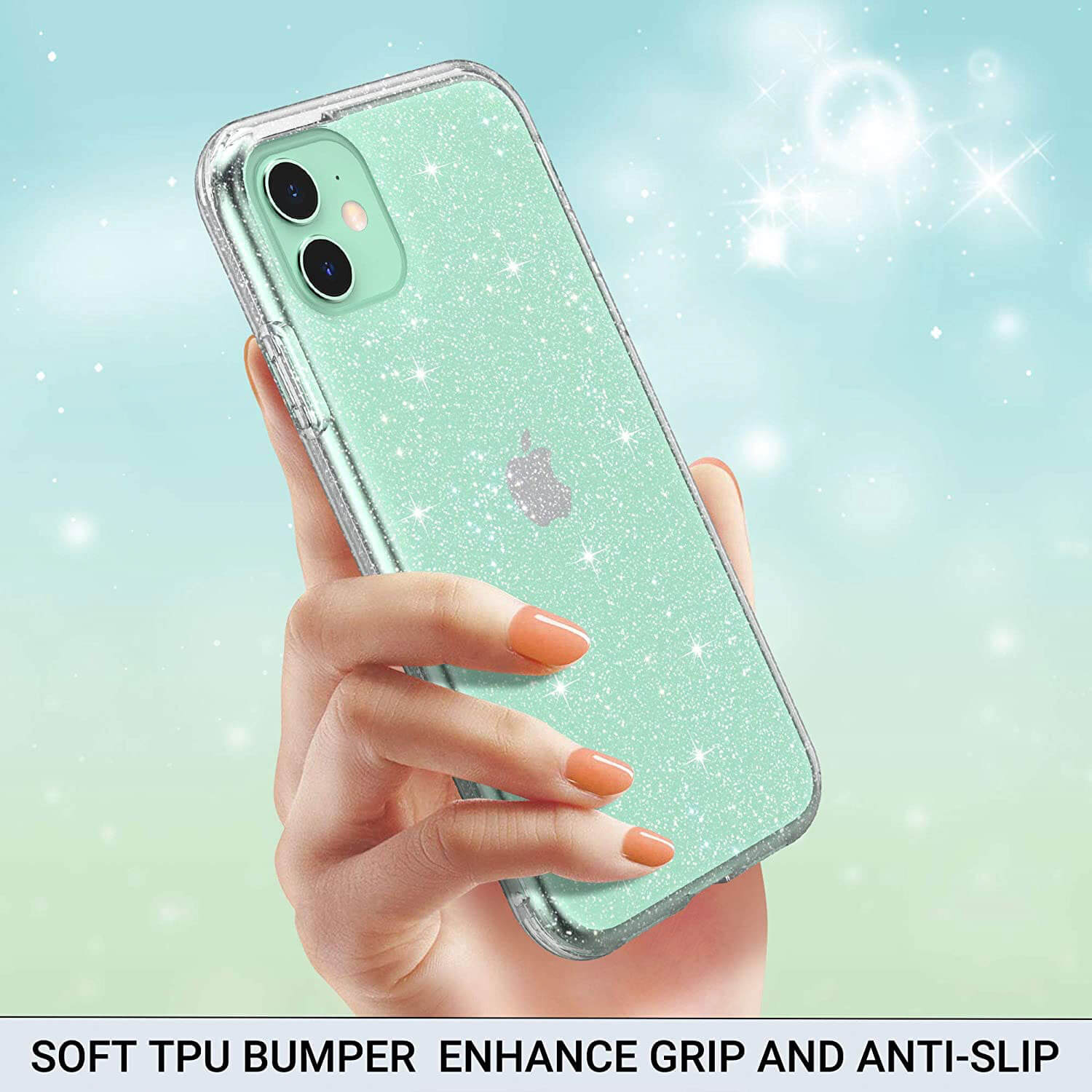 Tough On iPhone 11 Case Glitter Stardust