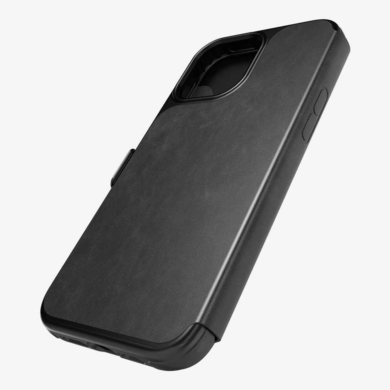 Tech21 iPhone 13 Pro Evo Wallet Leather Case Windsor Black