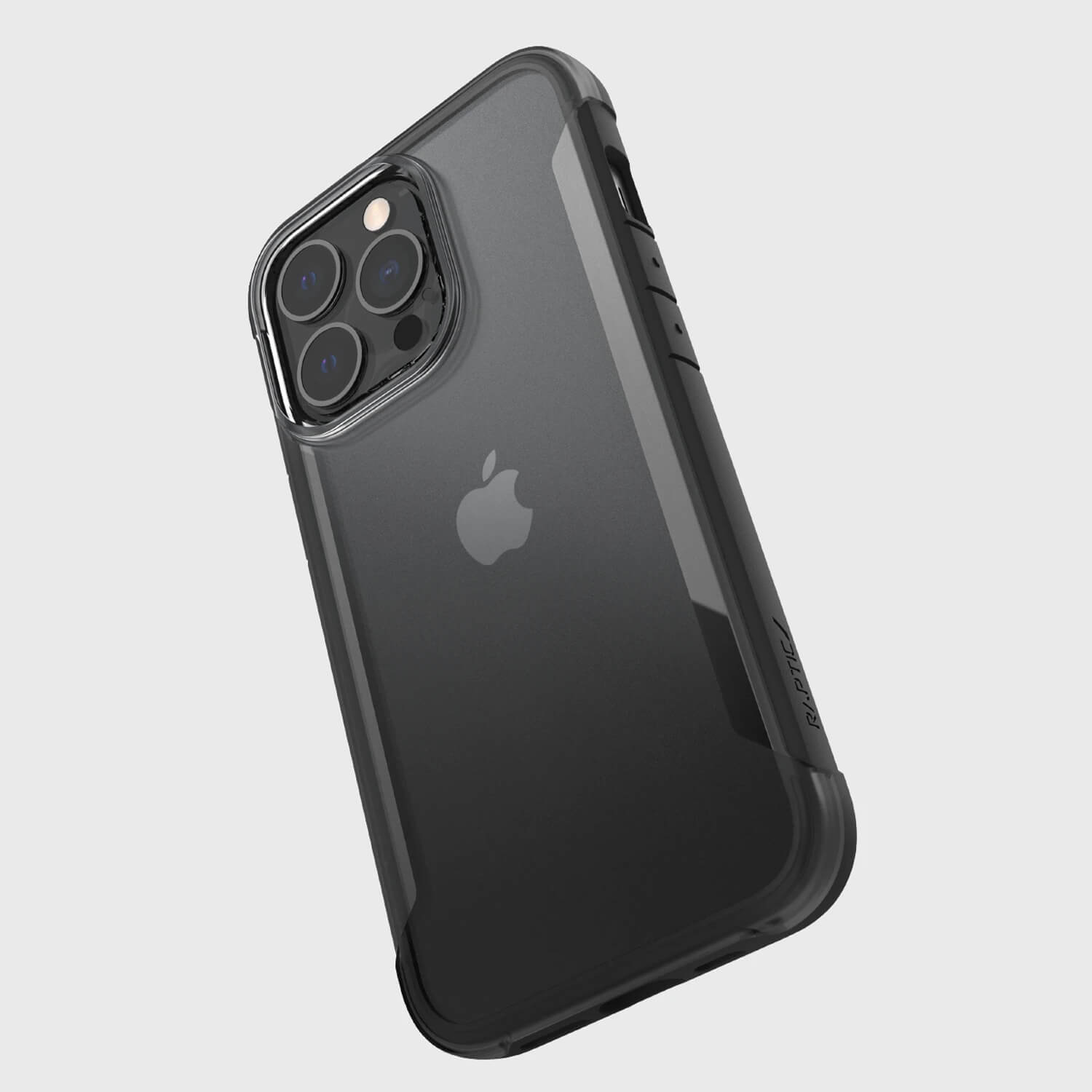 Raptic iPhone 13 Pro Case Terrain Black/Clear