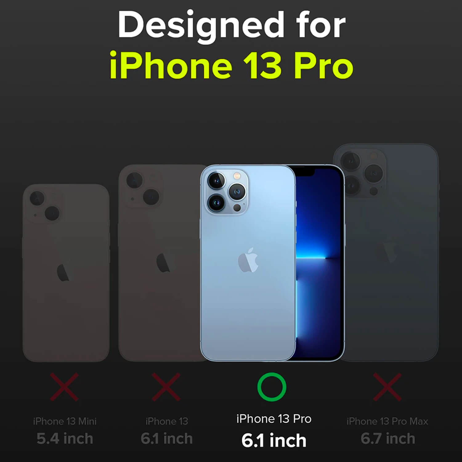 Ringke iPhone 13 Pro Case DX Gunmetal