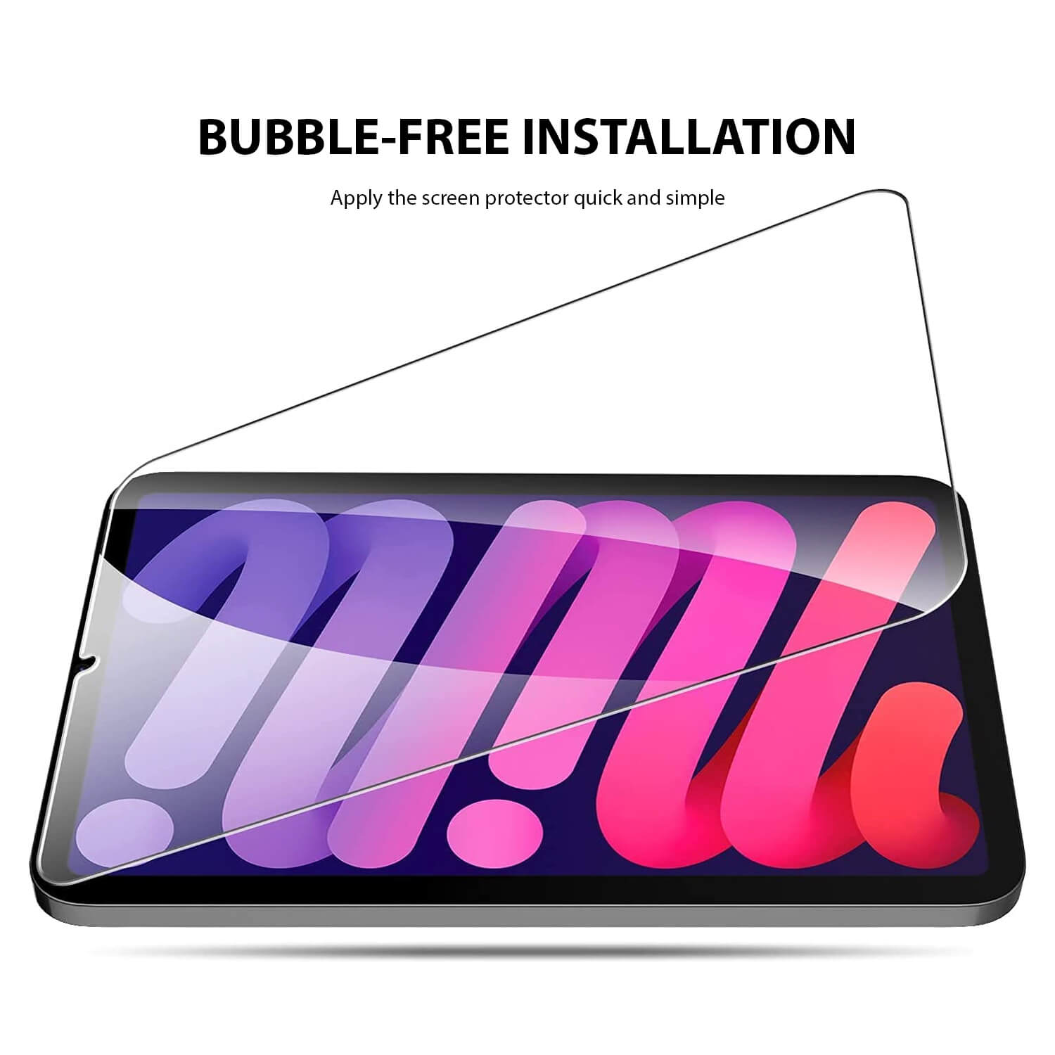 Tough on iPad mini 7/mini 6 Tempered Glass Screen Protector