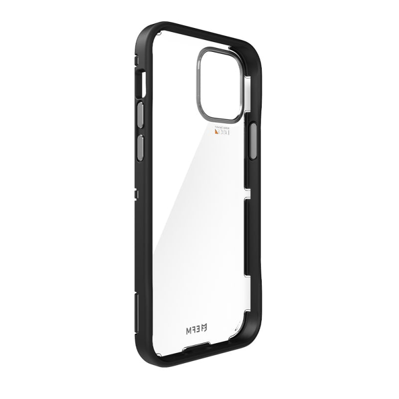 EFM iPhone 12 mini Case Cayman D3O® Armour Black & Space Grey