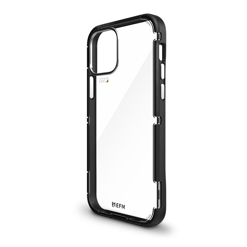 EFM iPhone 12 Pro Max Case Cayman D3O® Armour Black & Space Grey