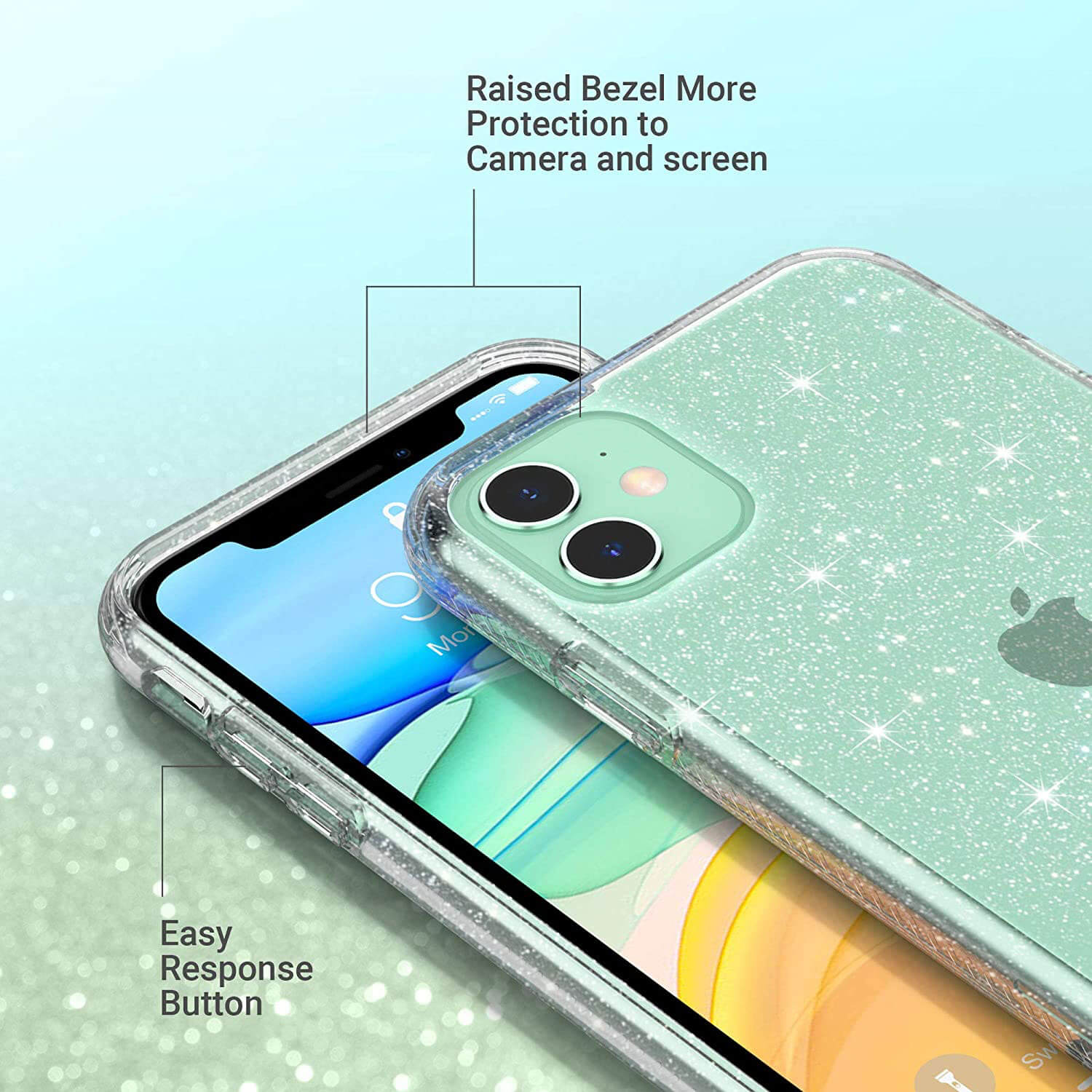 Tough On iPhone 11 Case Glitter Stardust
