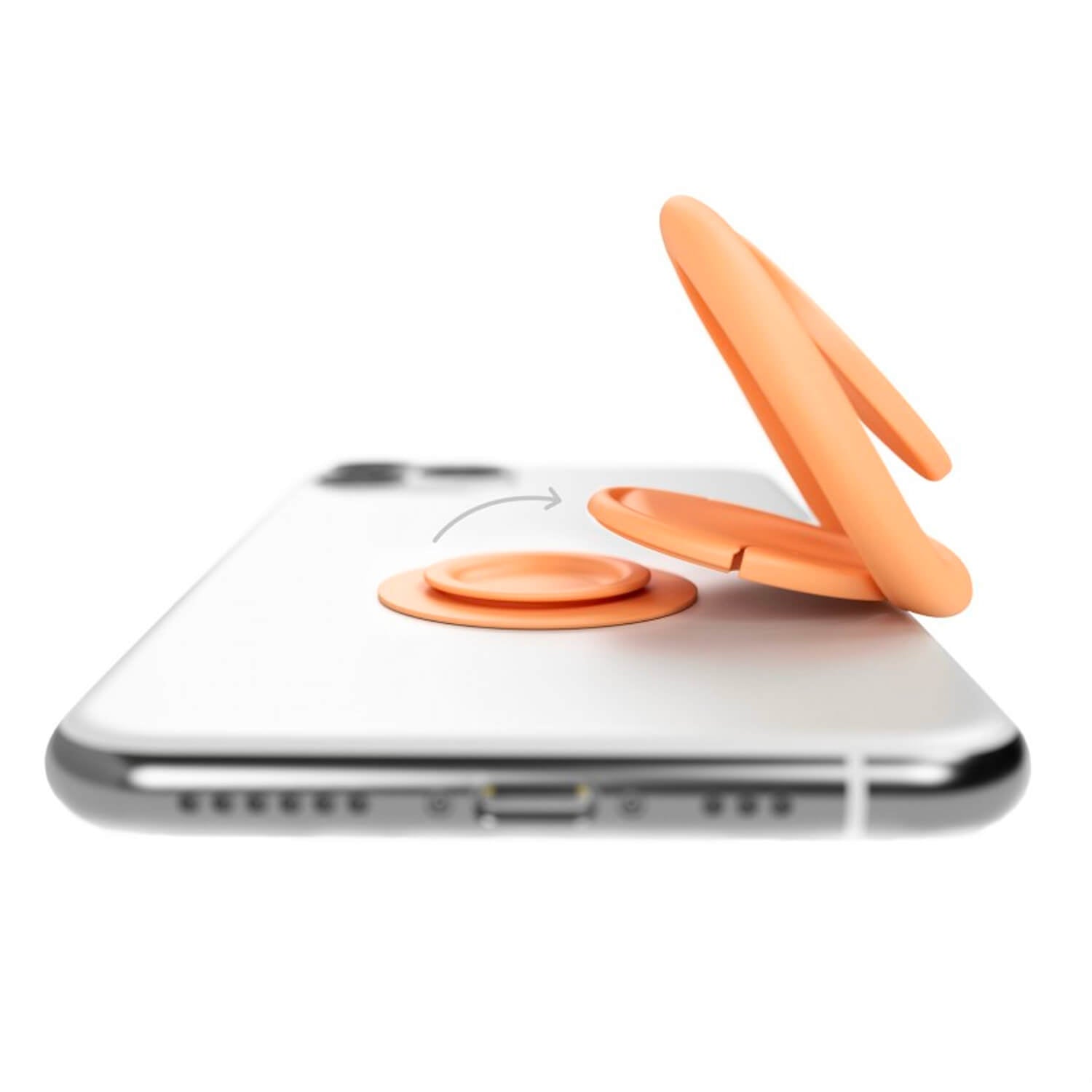 Vonmahlen Backflip®Signature Phone Grip Magnetic Mount Peach