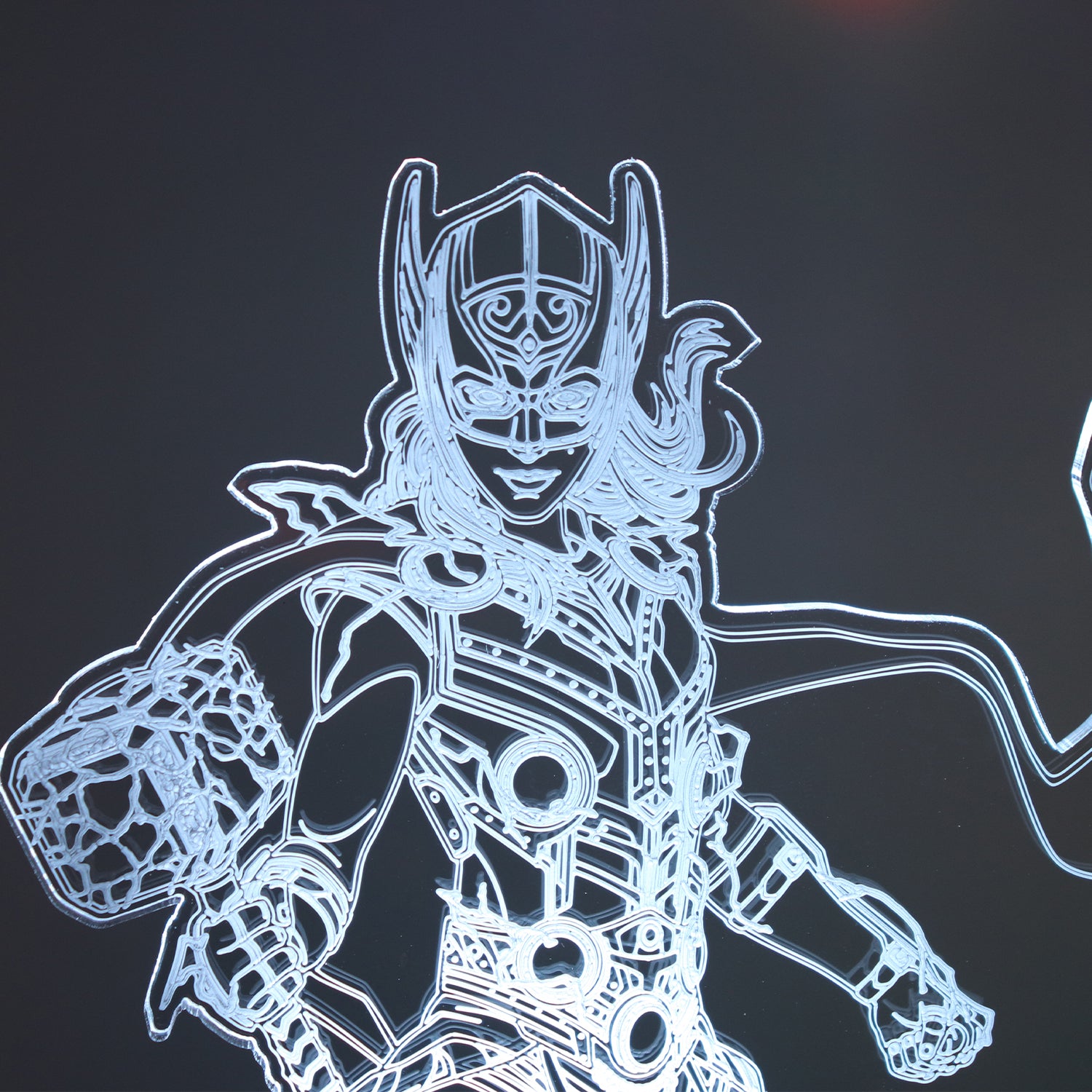 Marvel 3D RGB App Controlled USB LED Night Light Thor LAT version 2